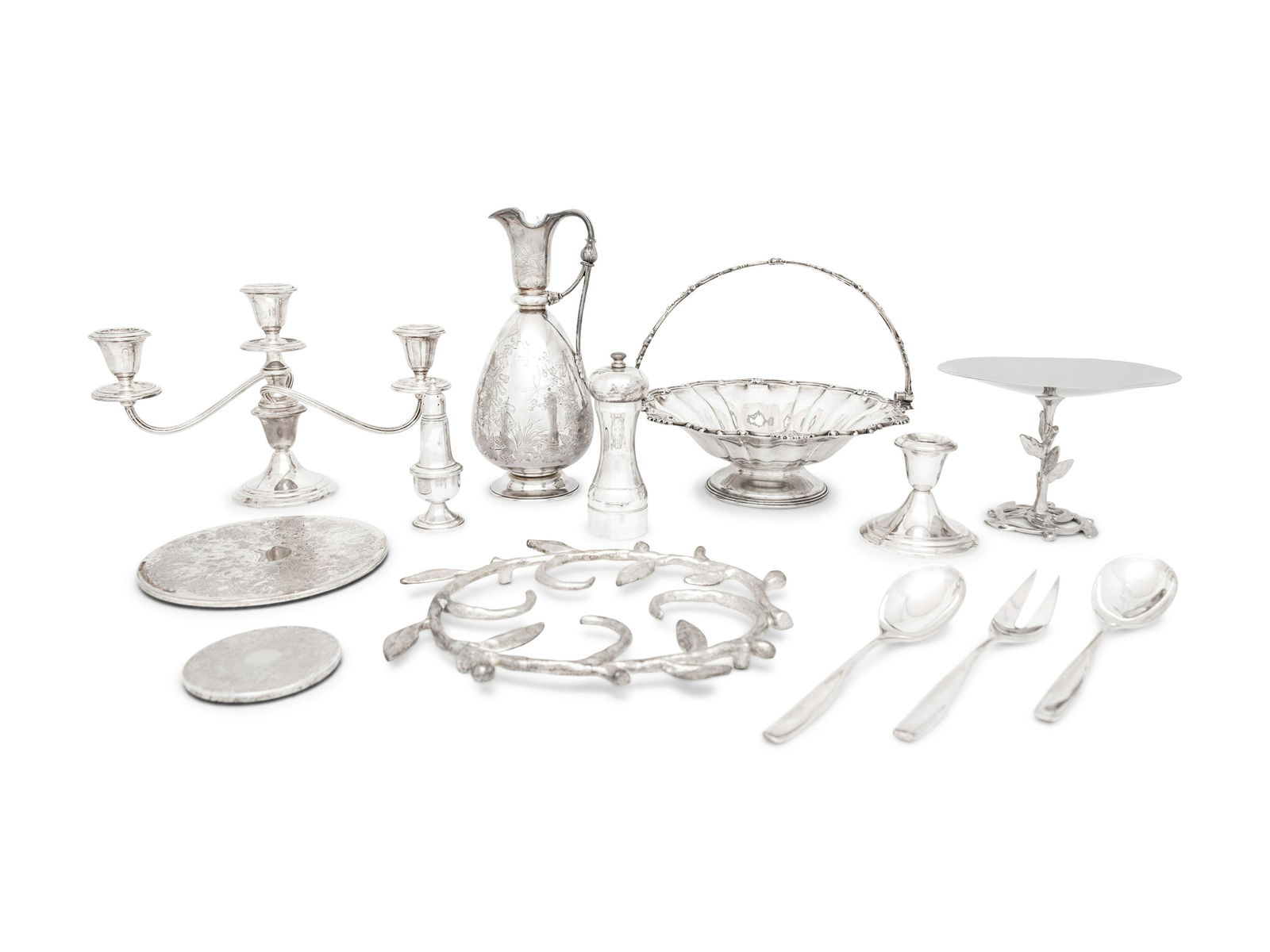 A Collection of Silver and Silver-Plate Table Articles (1 of 2)