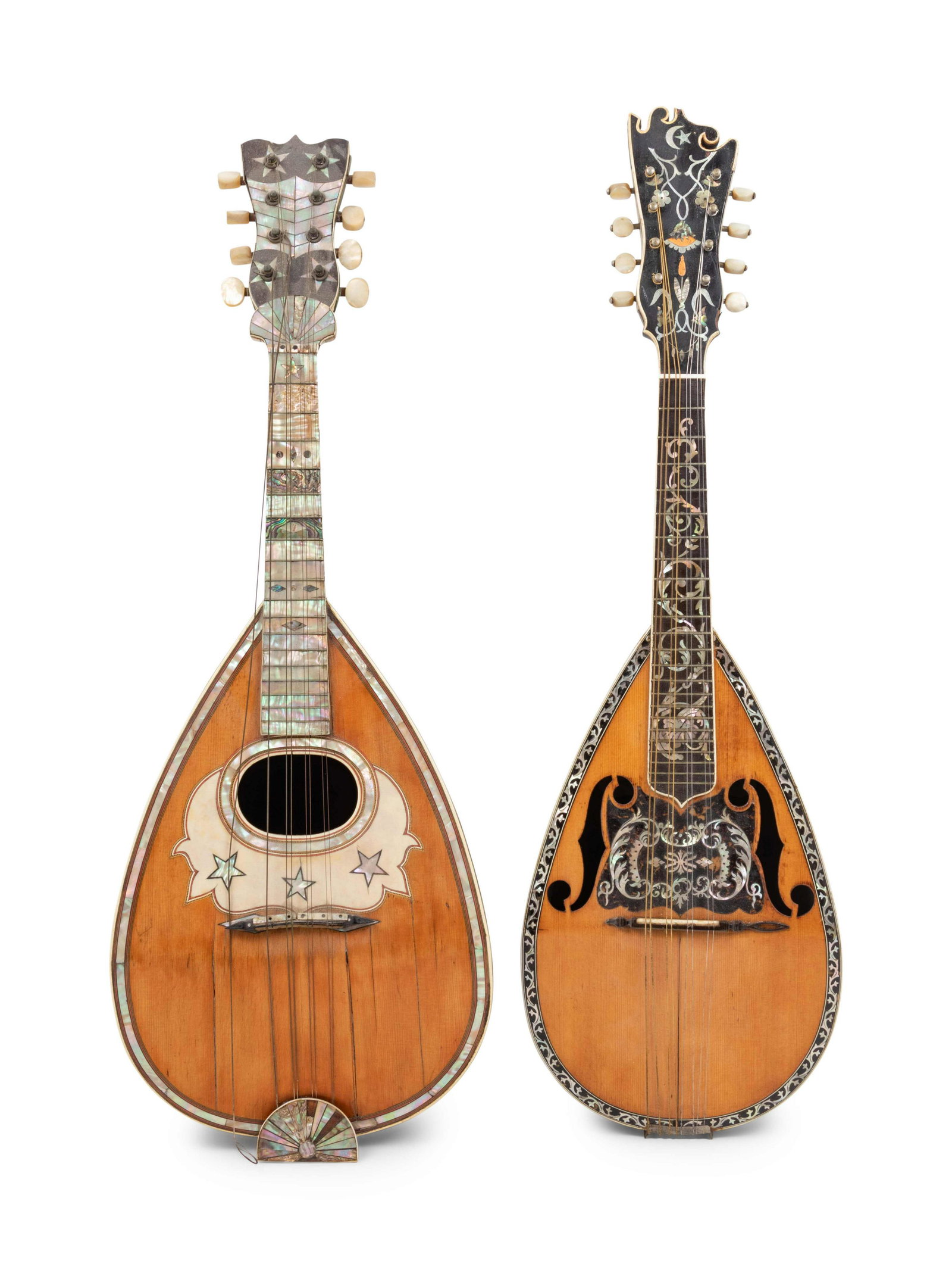 Two Inlaid Wood Mandolins (1 of 3)
