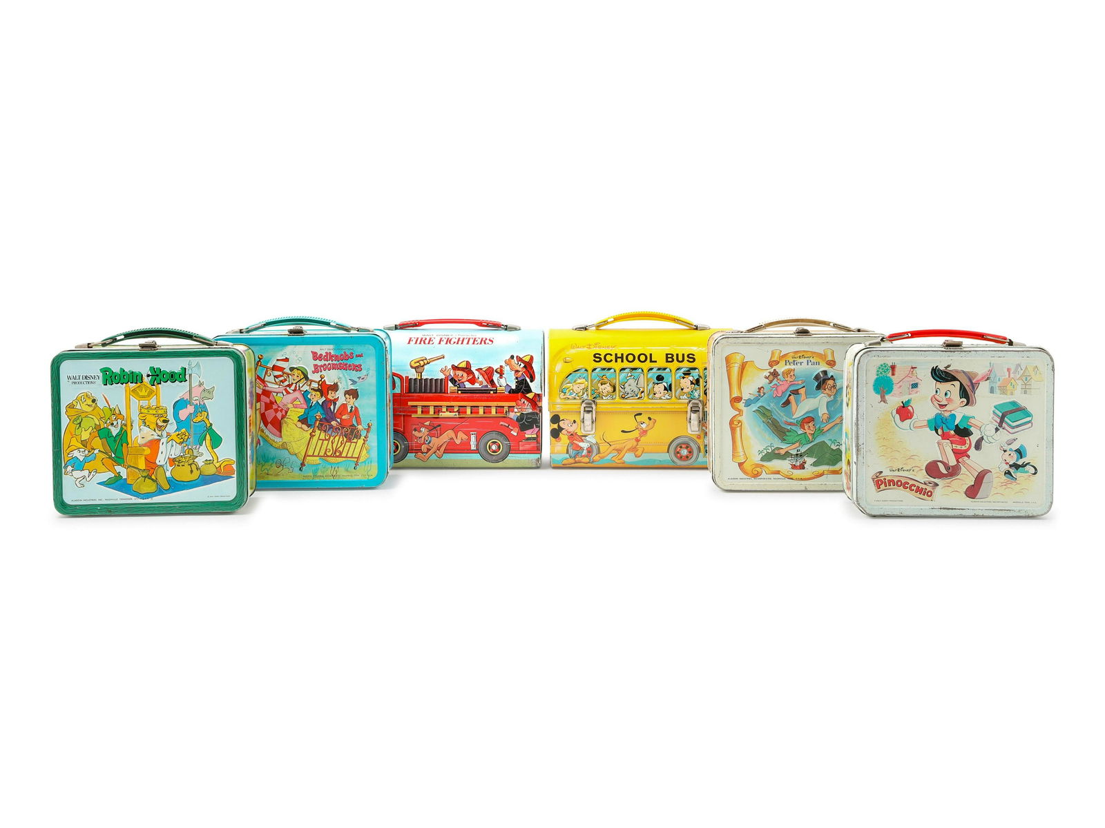 Six Walt Disney-Themed Lunch Boxes (1 of 1)