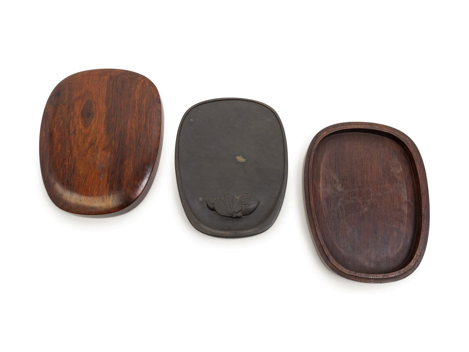 A Chinese Inkstone with a Fitted Hardwood Box (1 of 3)