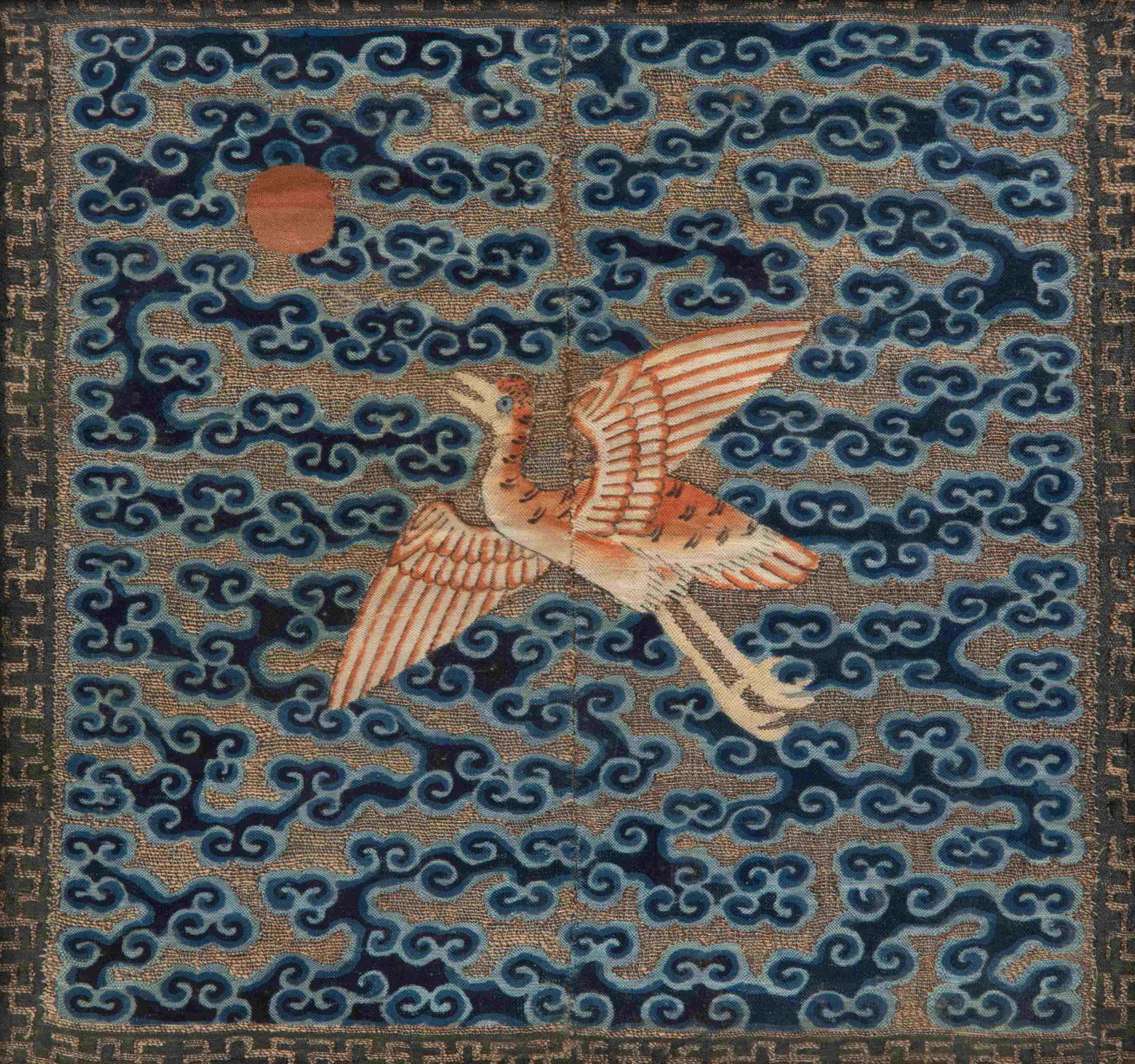 A Chinese Framed Embroidery (1 of 3)