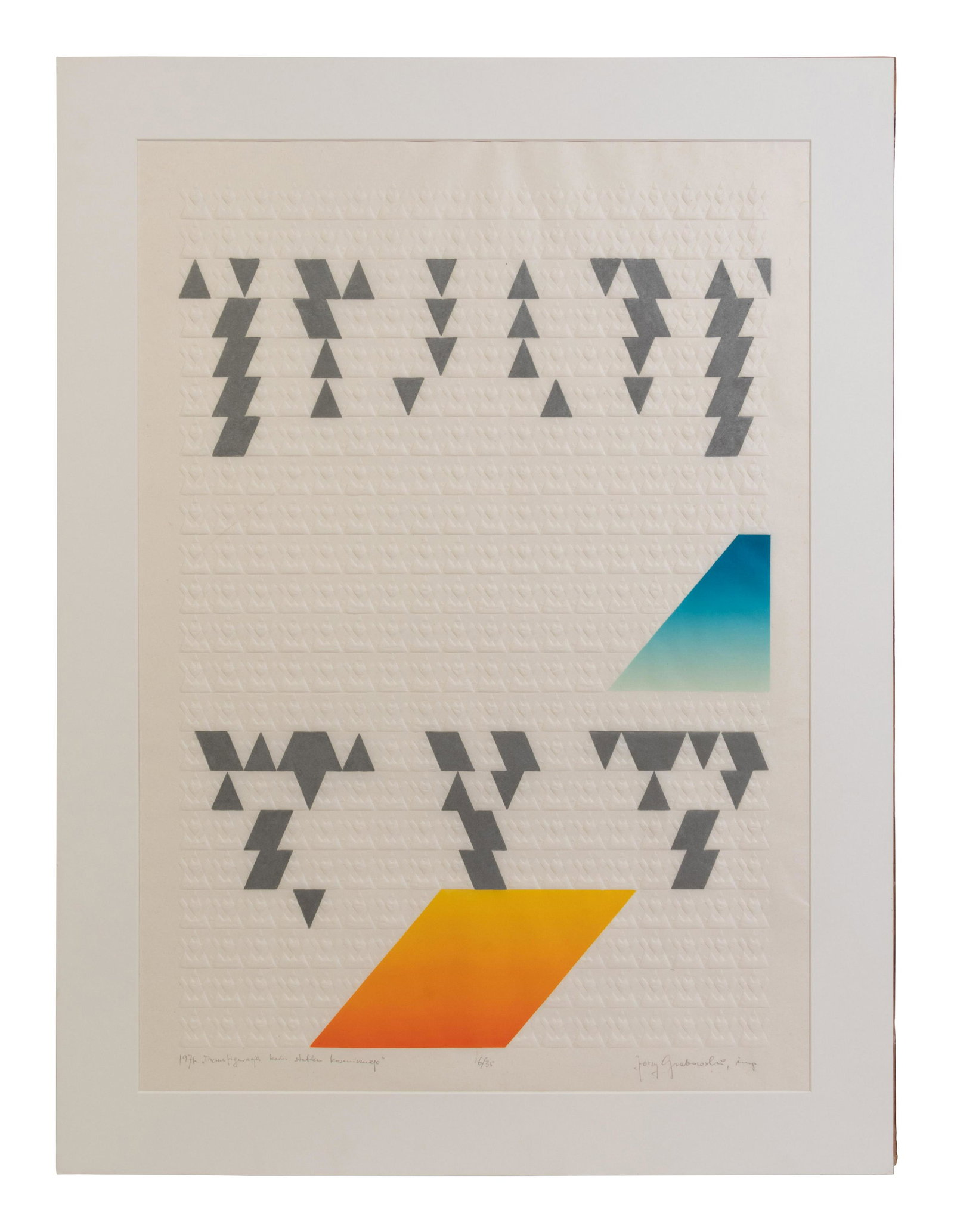 Jerzy Grabowski (Polish, b. 1933) (1 of 3)