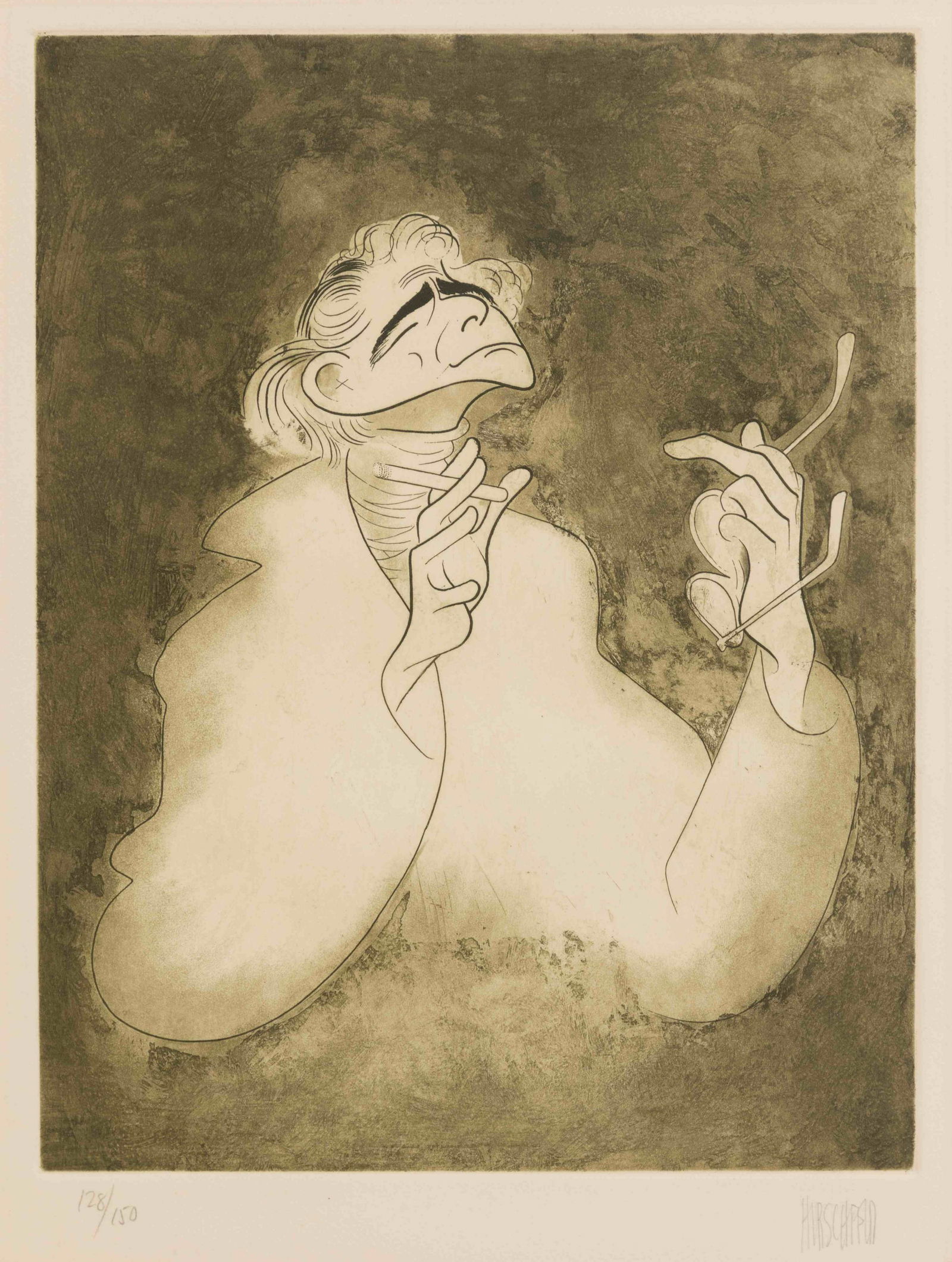 Al Hirschfeld (American, 1903-2003) (1 of 3)