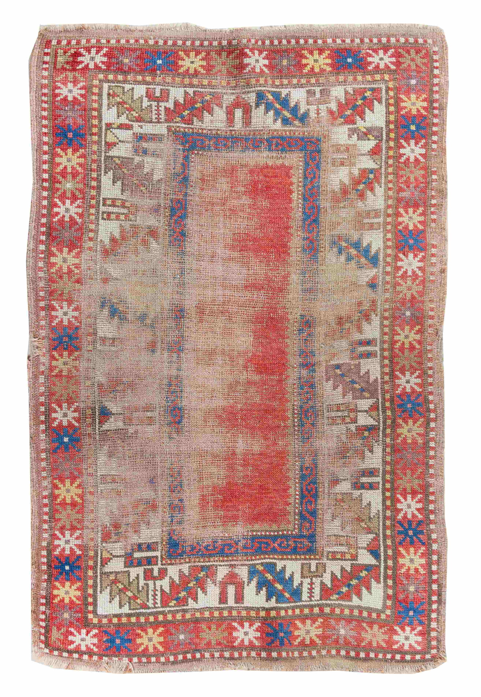 A Group of Three Caucasian Wool Rugs (1 of 1)