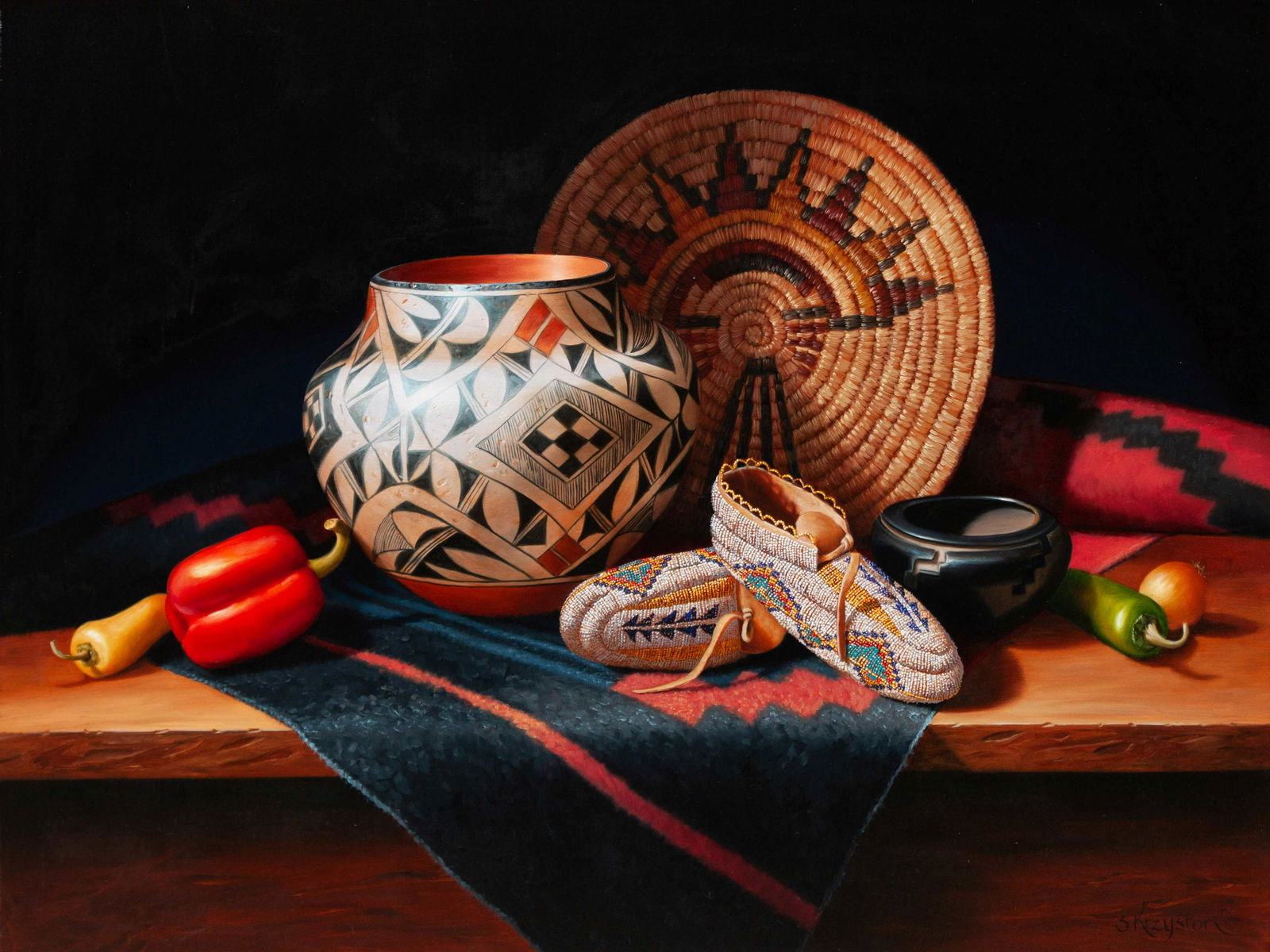 Sue Krzyston (American, b. 1948) An Important (1 of 3)