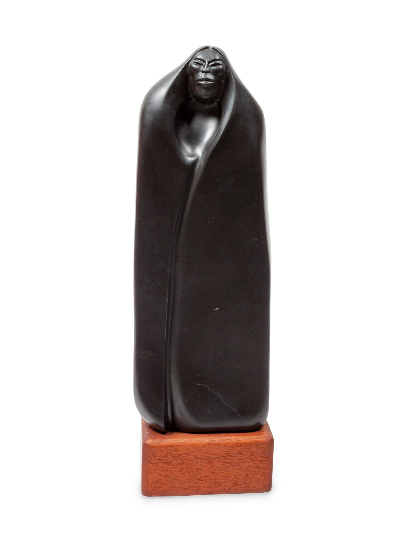 Presley LaFountain (American, b. 1956) Standing Woman: Presley LaFountain (American, b. 1956) Standing Woman marble height 22 x width 7 3/4 x depth 5 1/4 inches Property Being Sold to Benefit the Art Collections at the University of Denver