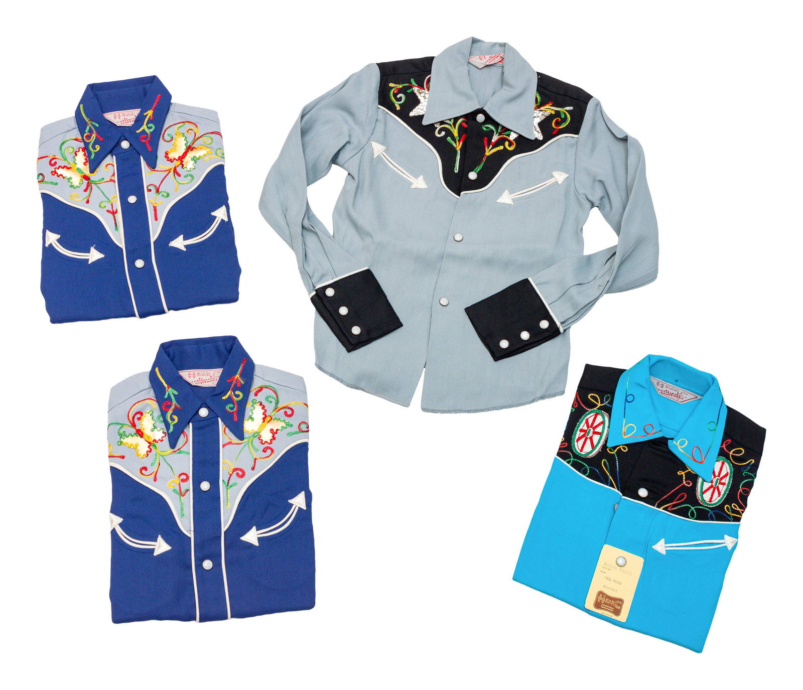 Four H Bar C California Ranchwear Children's Shirts, (1 of 1)