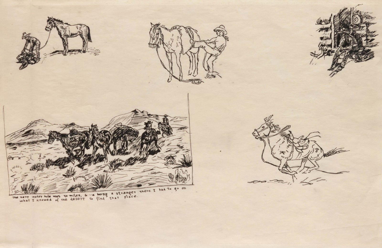 Will James Illustration and Eight Books largest 11 1/2 (1 of 13)