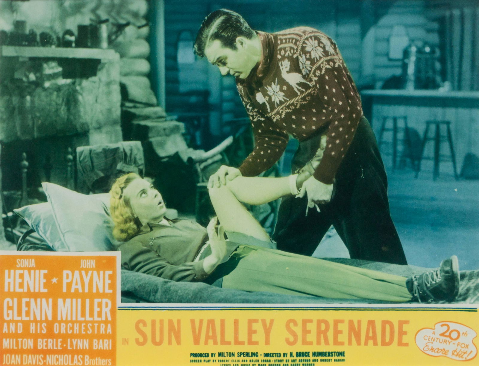 Vintage Movie Poster, Sun Valley Serenade  10 (1 of 2)