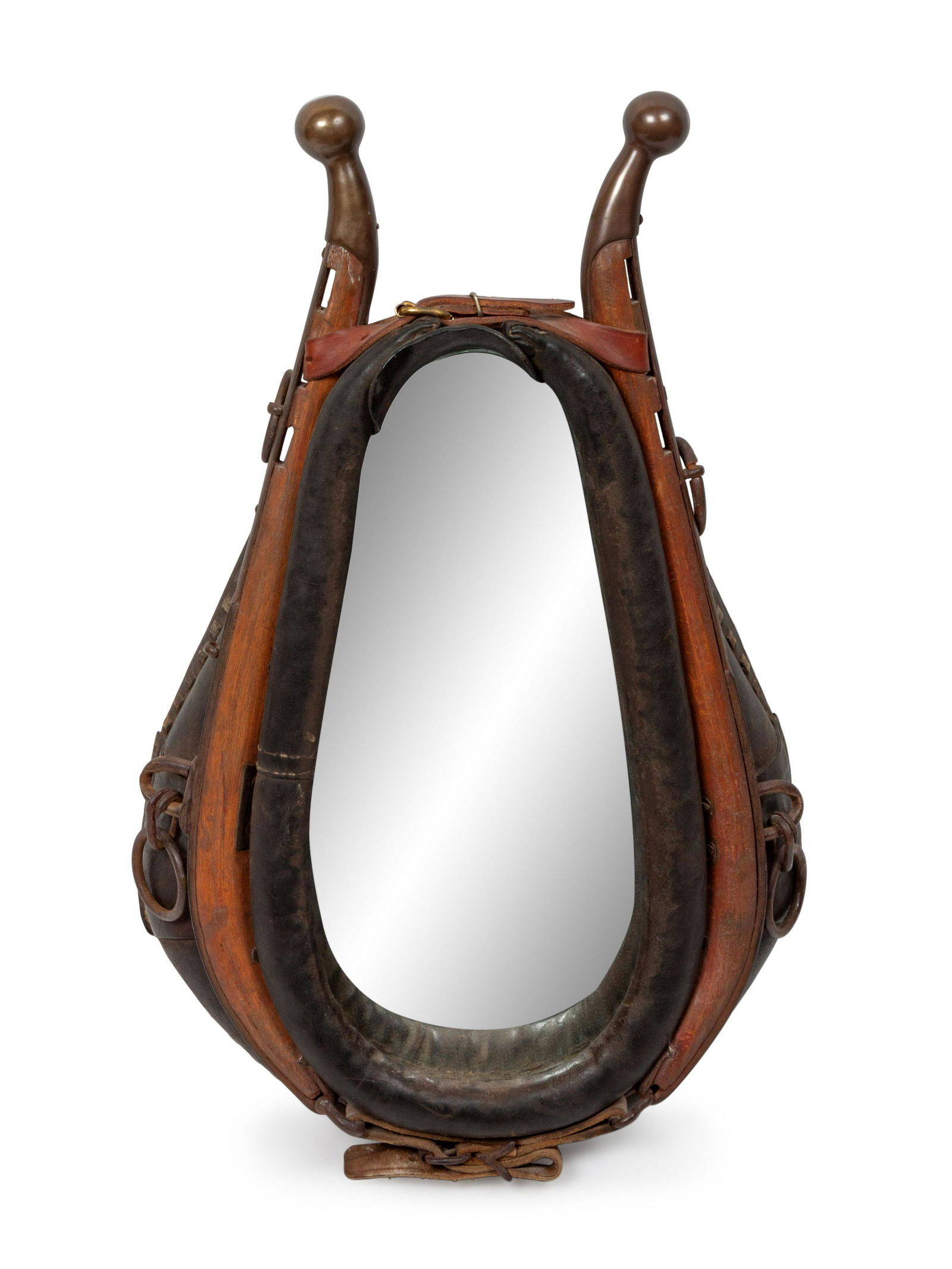 Western Style Saddle Mirror 27 x 14 inches (1 of 2)
