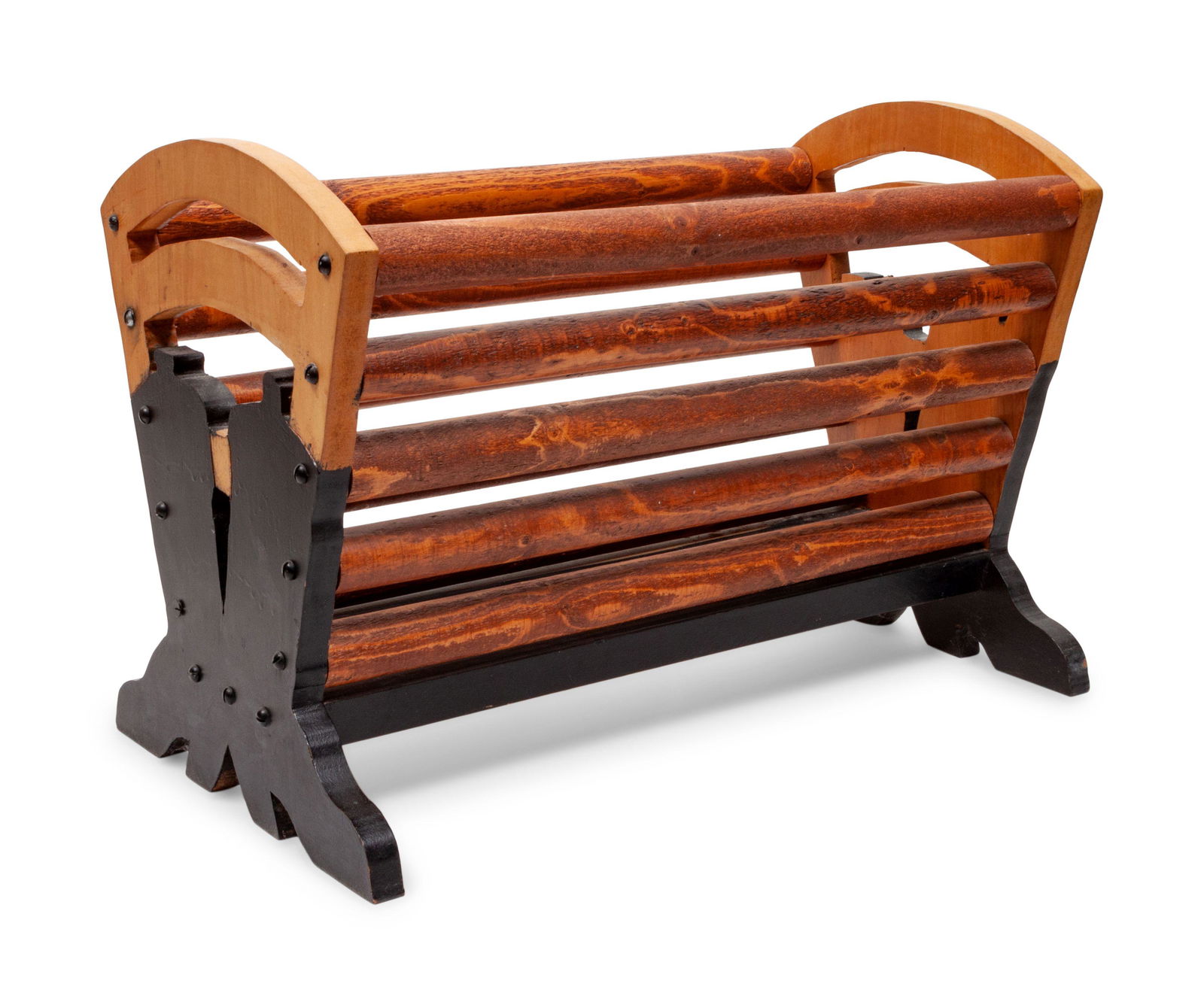 Cowboy Boot Form Magazine Rack 14 1/4 x 20 1/2 x 12 (1 of 4)