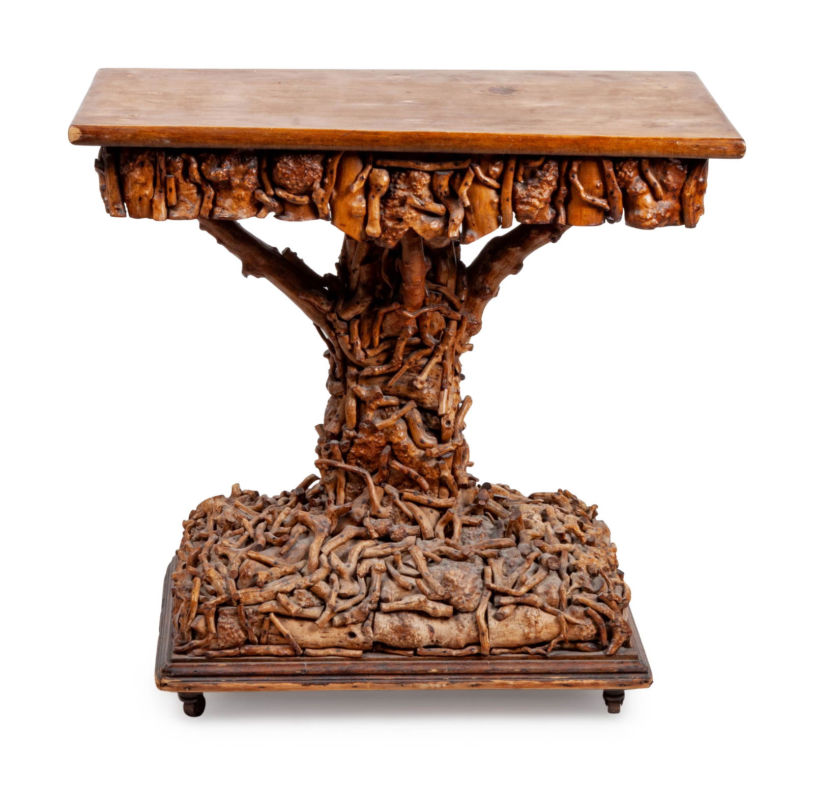 Adirondack Style Hall Table height 30 x width 30 1/2 x (1 of 2)