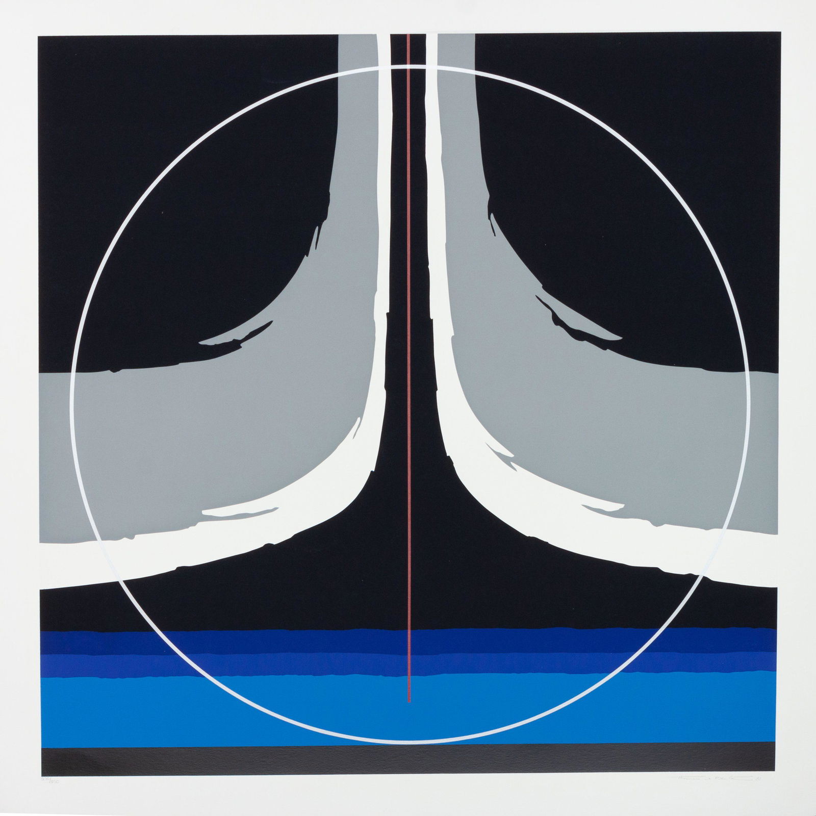 Thomas W. Benton (American, 1930-2007) A pair of (1 of 4)