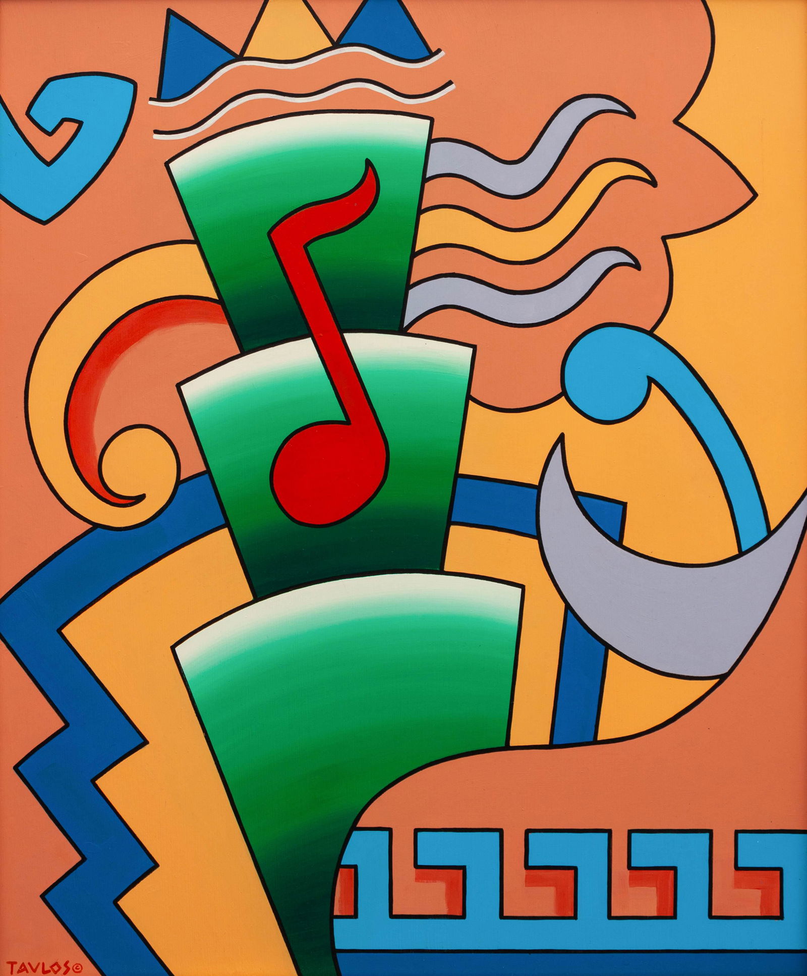 Tavlos (American, 20th Century) The Divas Music Series (1 of 3)