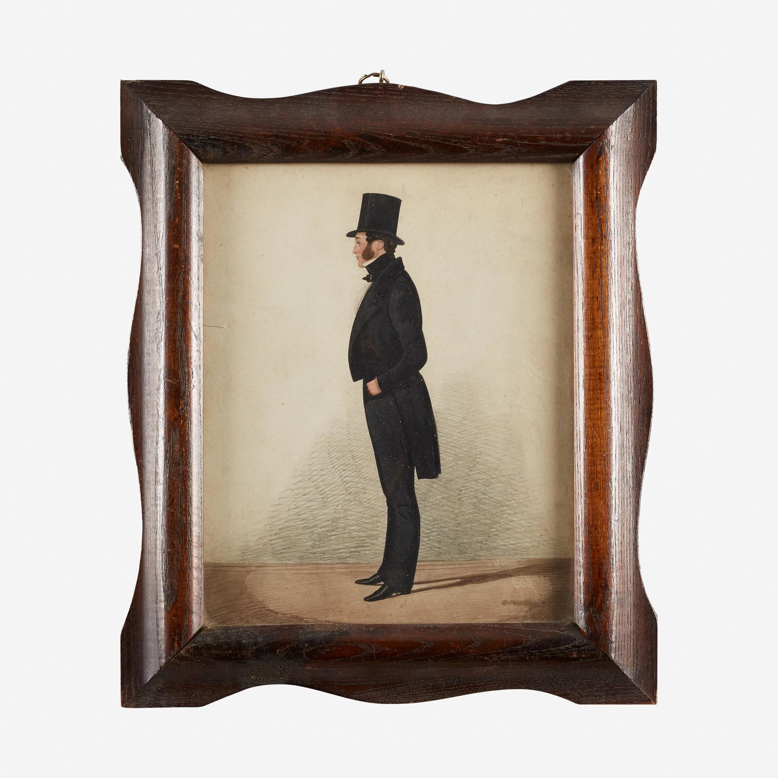 Anglo-American School 19th century, Small portrait of (1 of 1)