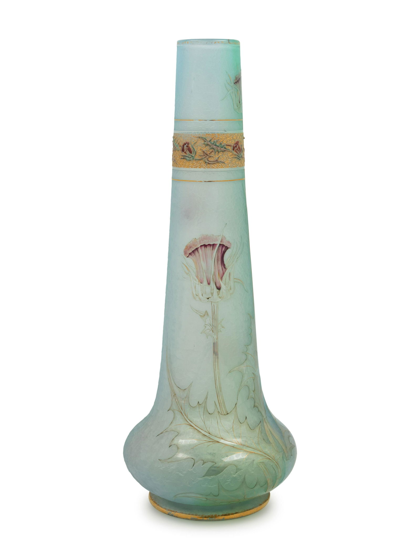 Daum France, Early 20th Century Monumental Vase (1 of 3)