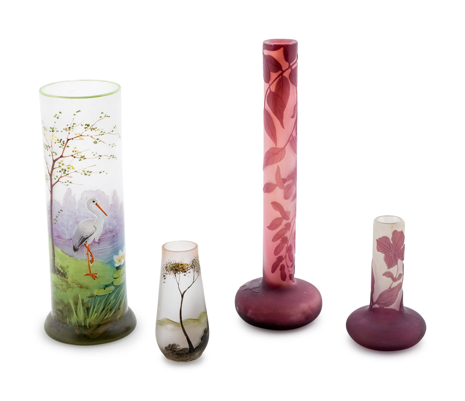 Emile Galle  (French, 1846-1904)  Two Stick (1 of 3)