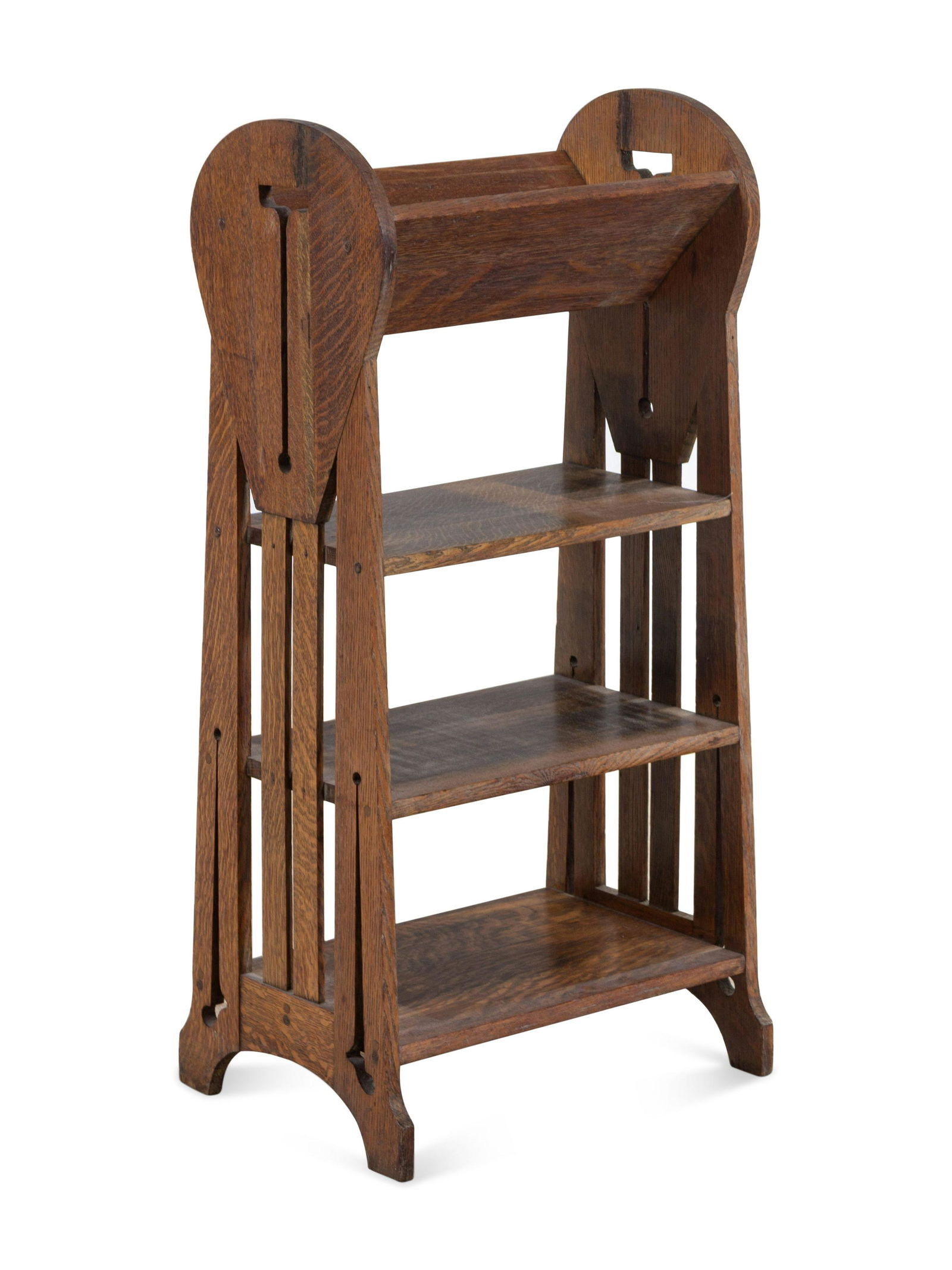 Arts and Crafts American, Early 20th Century Book Rack (1 of 2)