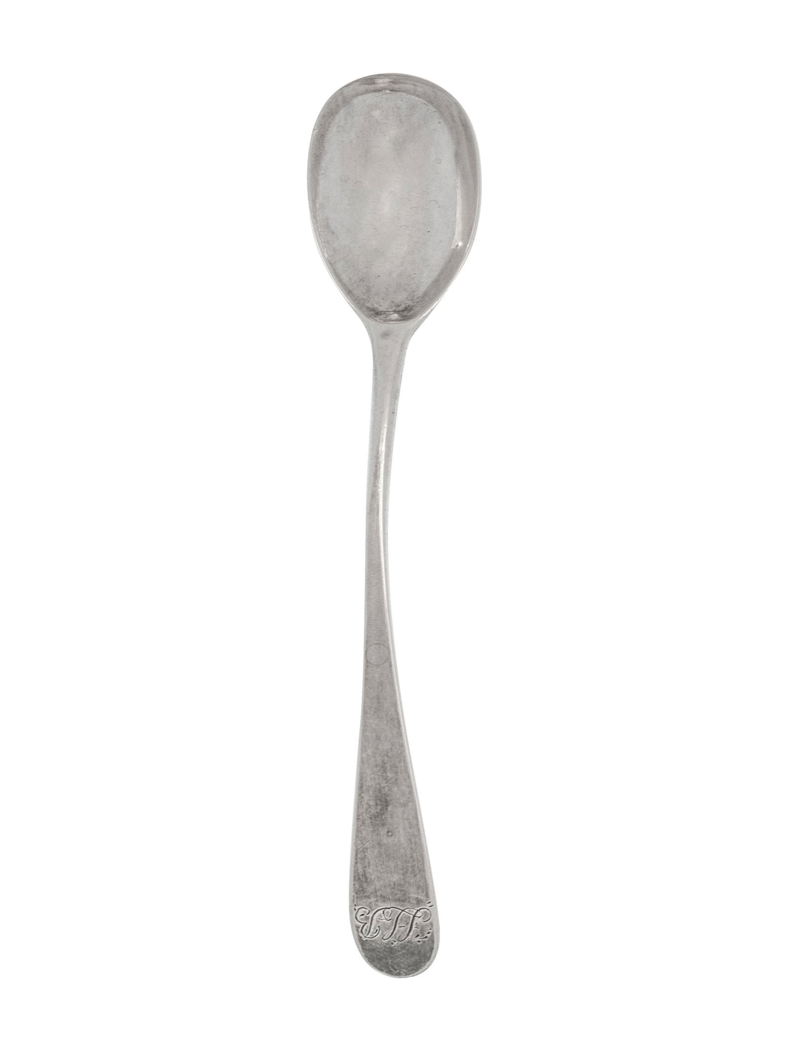 A George III Silver Condiment Spoon (1 of 4)