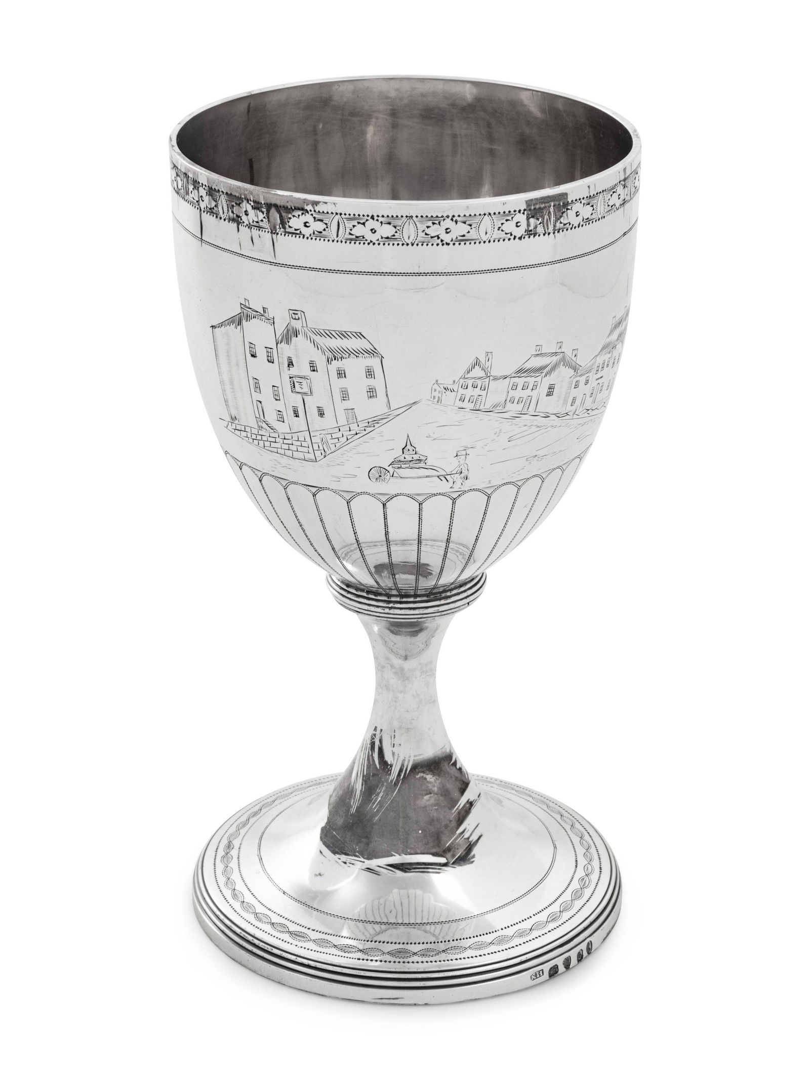 A George III Silver Chalice (1 of 3)