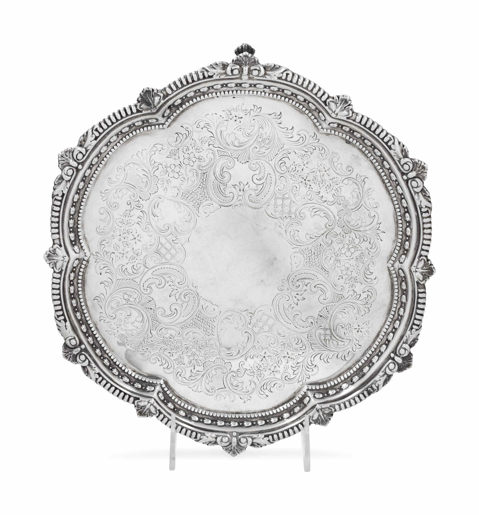 An Edwardian Silver Salver (1 of 3)