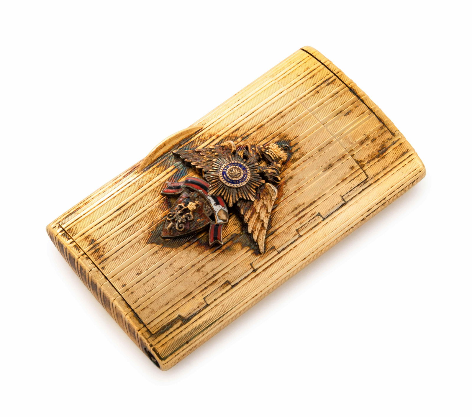 An English Silver-Gilt Cigarette Case (1 of 5)