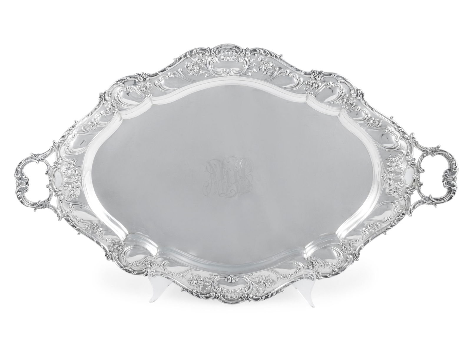 An American Silver Serving Tray (1 of 7)