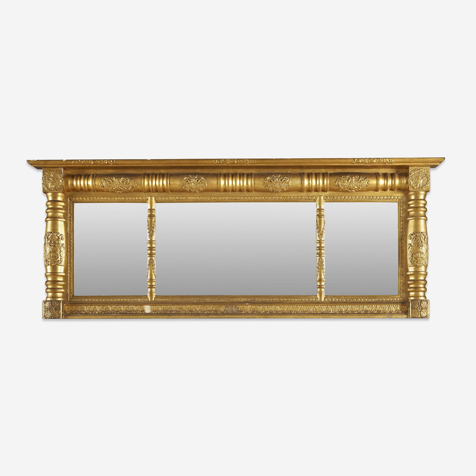 Classical giltwood overmantel mirror, circa 1830 (1 of 1)