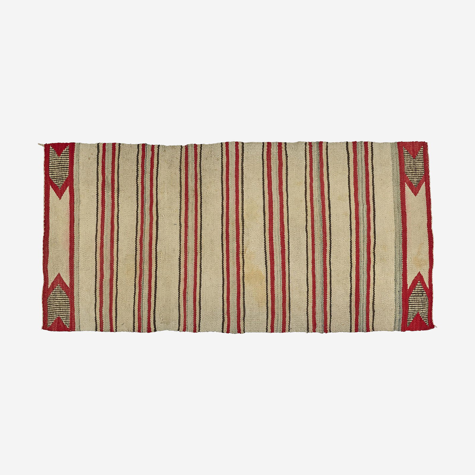 Navajo banded blanket, circa 1900 (1 of 1)