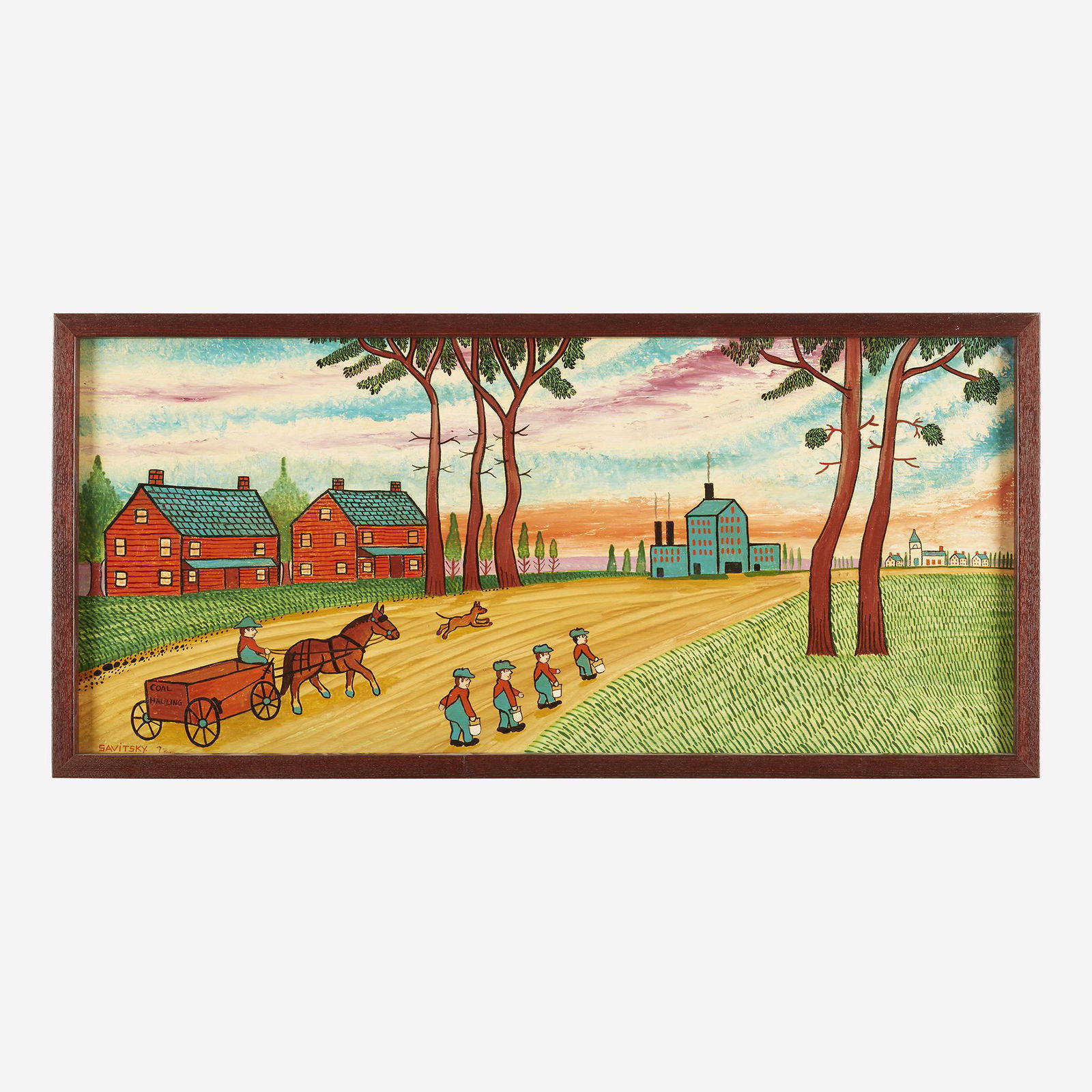 Jack Savitsky (American, 1910–1991), , Village of (1 of 4)