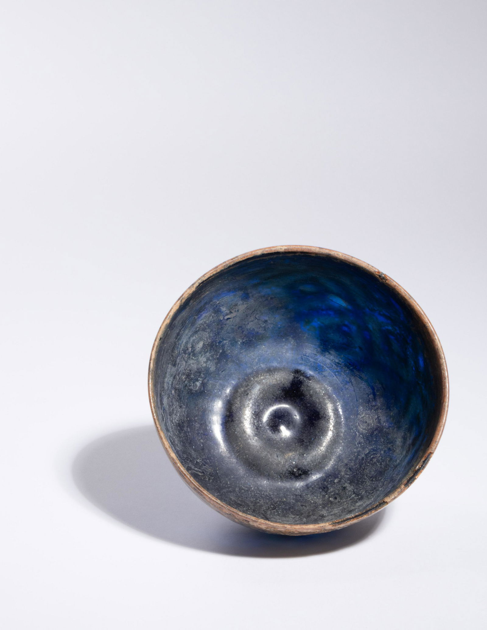 A Khorasan Molded Glass Bowl Diameter 5 inches. (1 of 5)