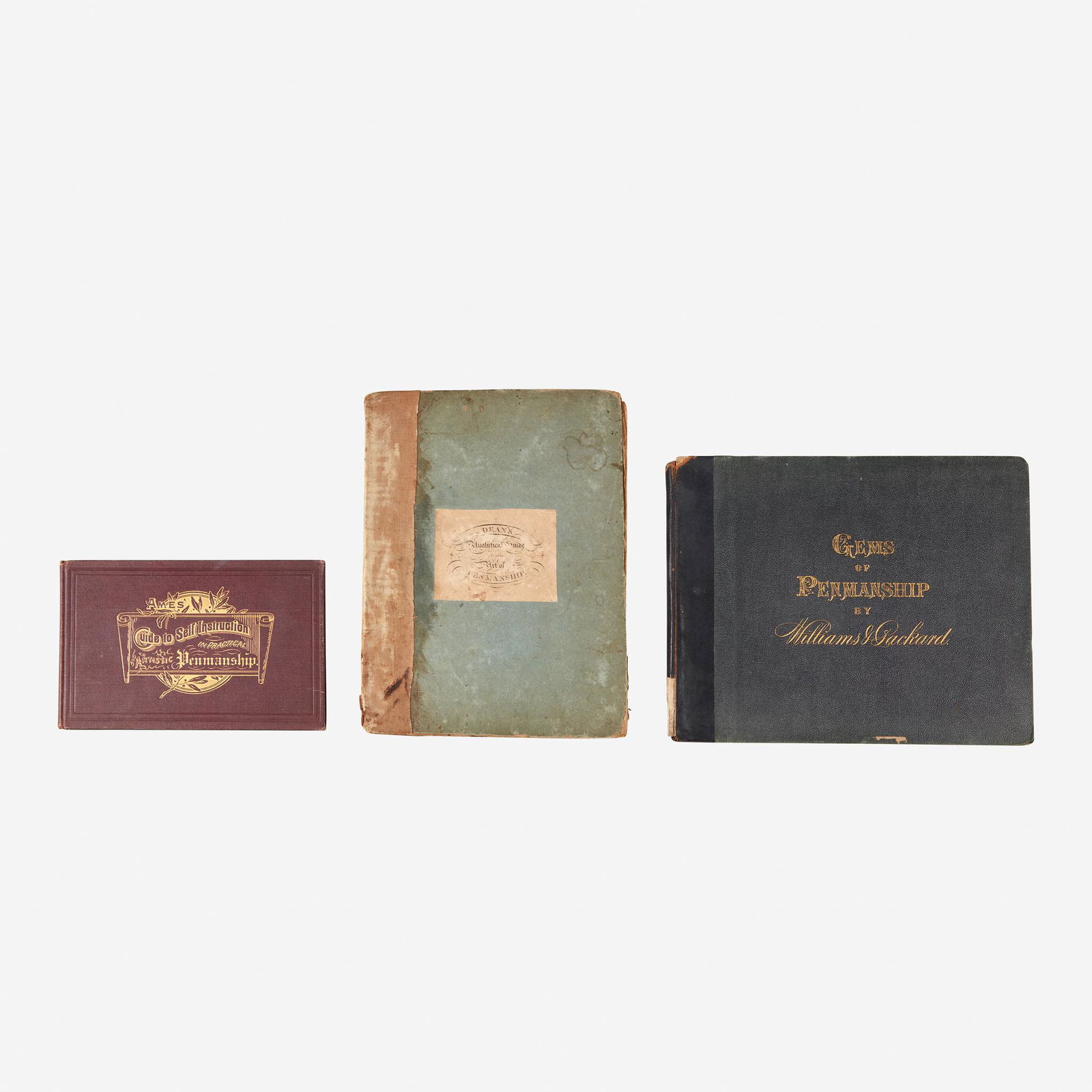 [Decorative Arts], Group of 3 Books on Penmanship (1 of 1)