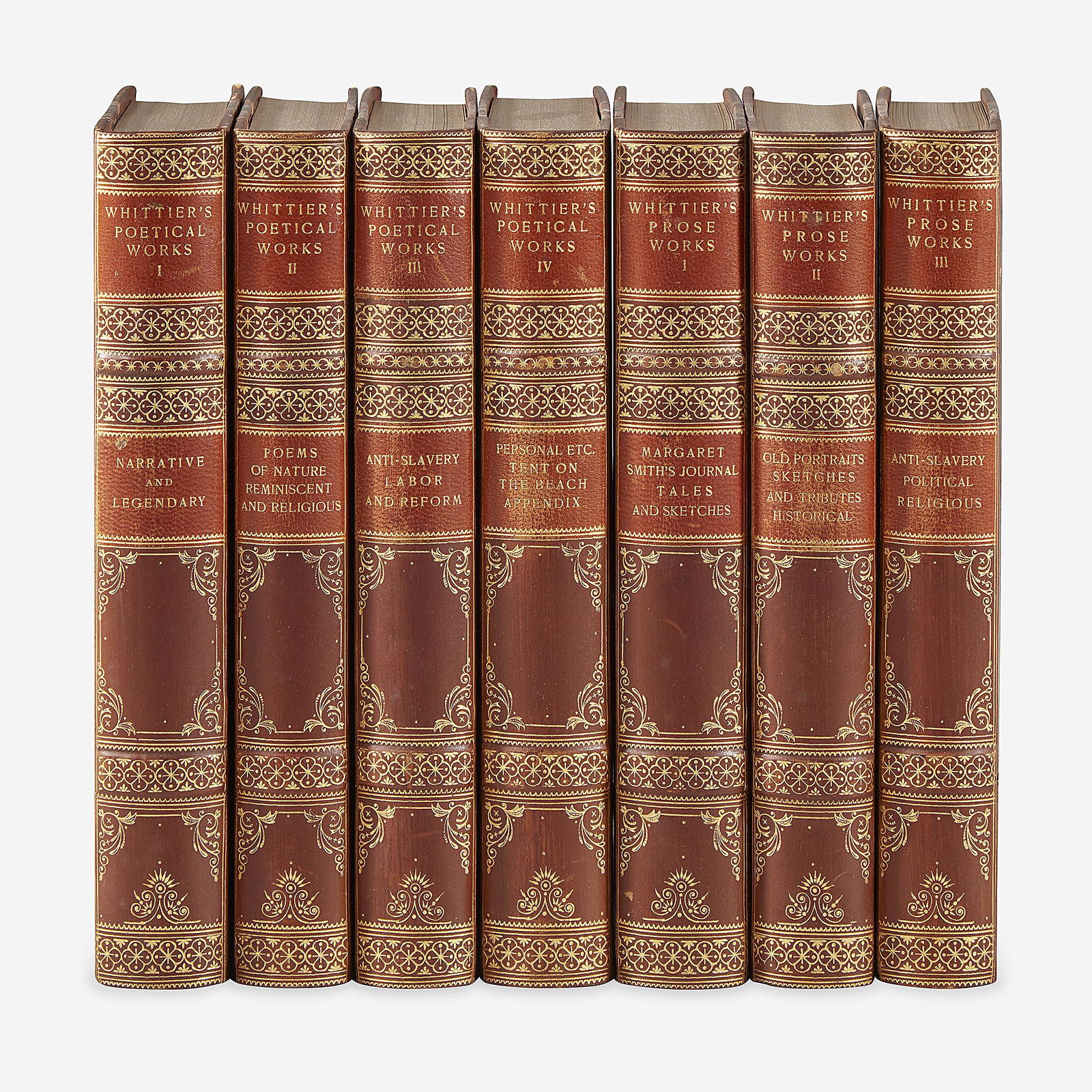 [Literature] Whittier, John Greenleaf, The Writings of (1 of 1)