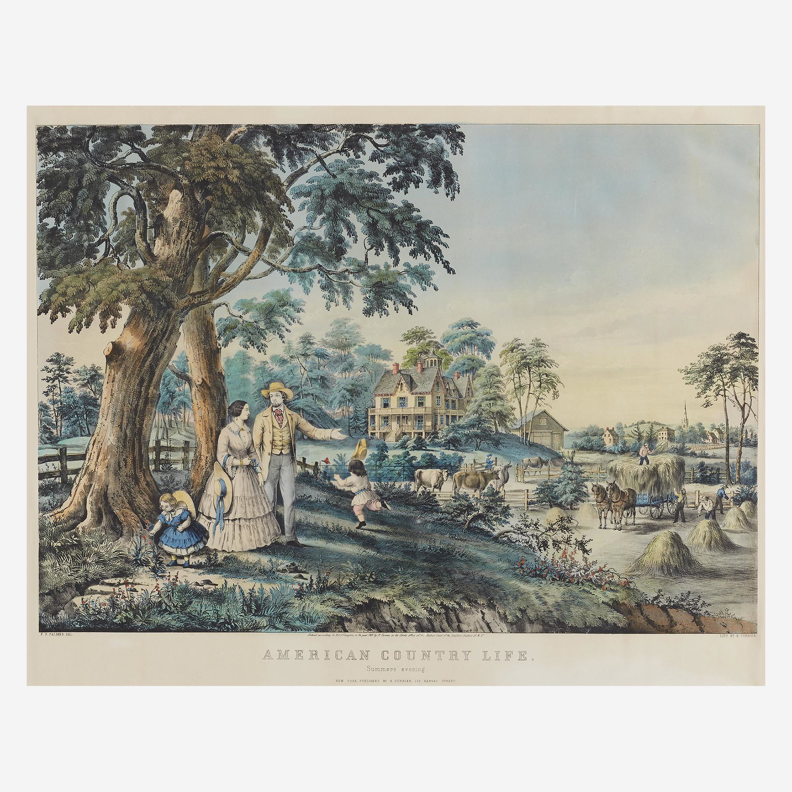 [Prints] [Currier & Ives], American Country Life, (1 of 1)