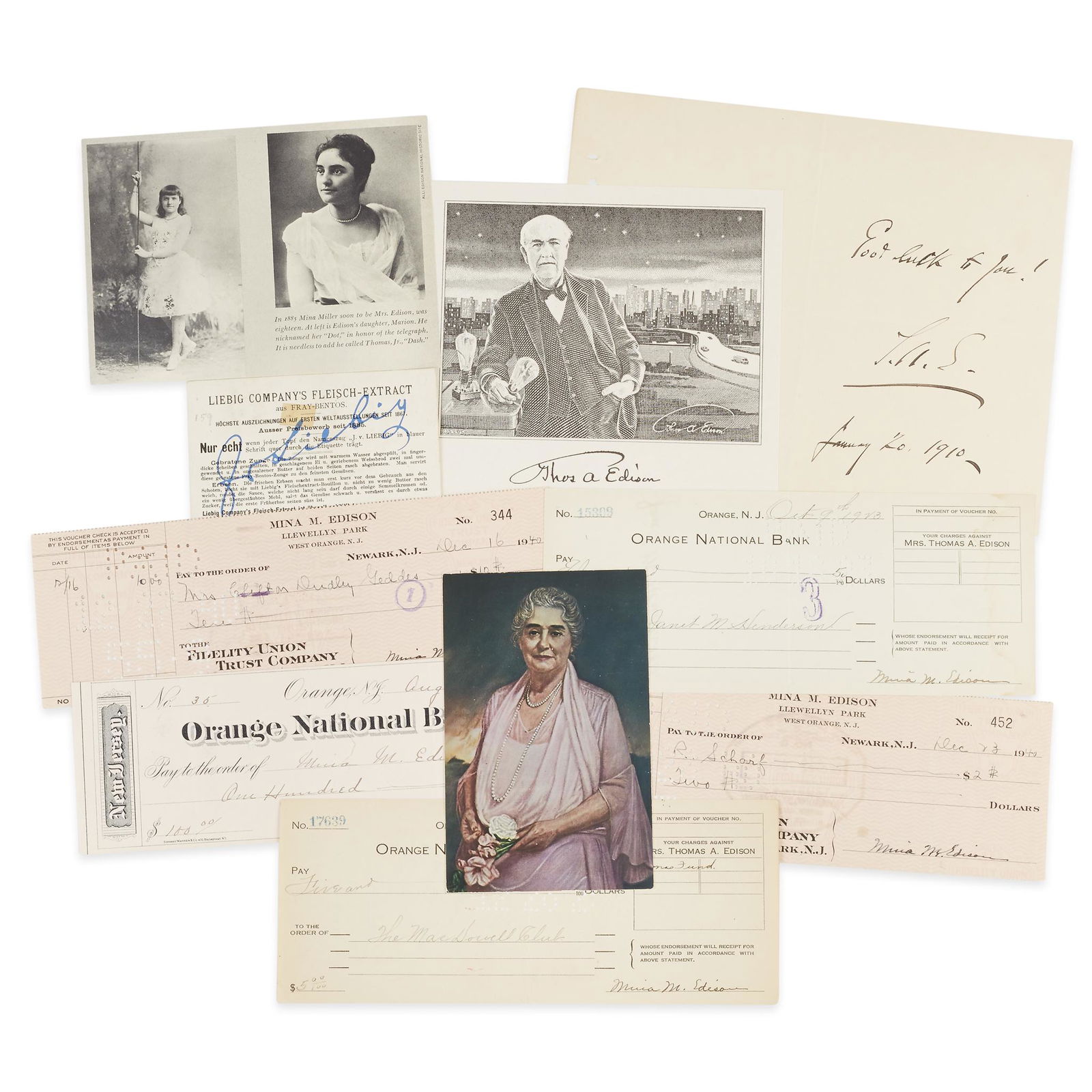 [Science, Medicine & Mathematics] [Edison, Thomas A.], (1 of 1)