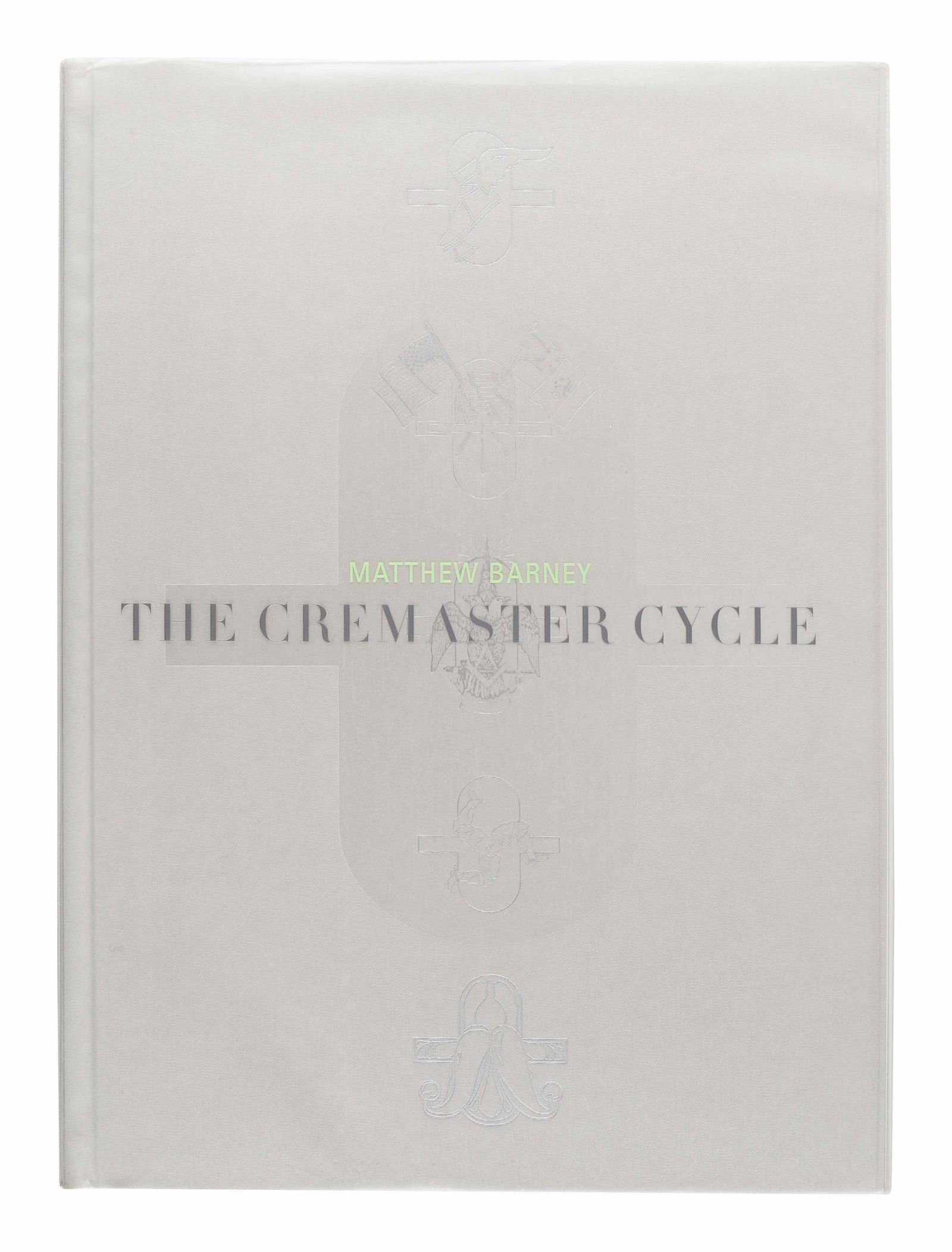 [BARNEY, Matthew (1967)]. SPECTOR, Nancy. Matthew (1 of 4)