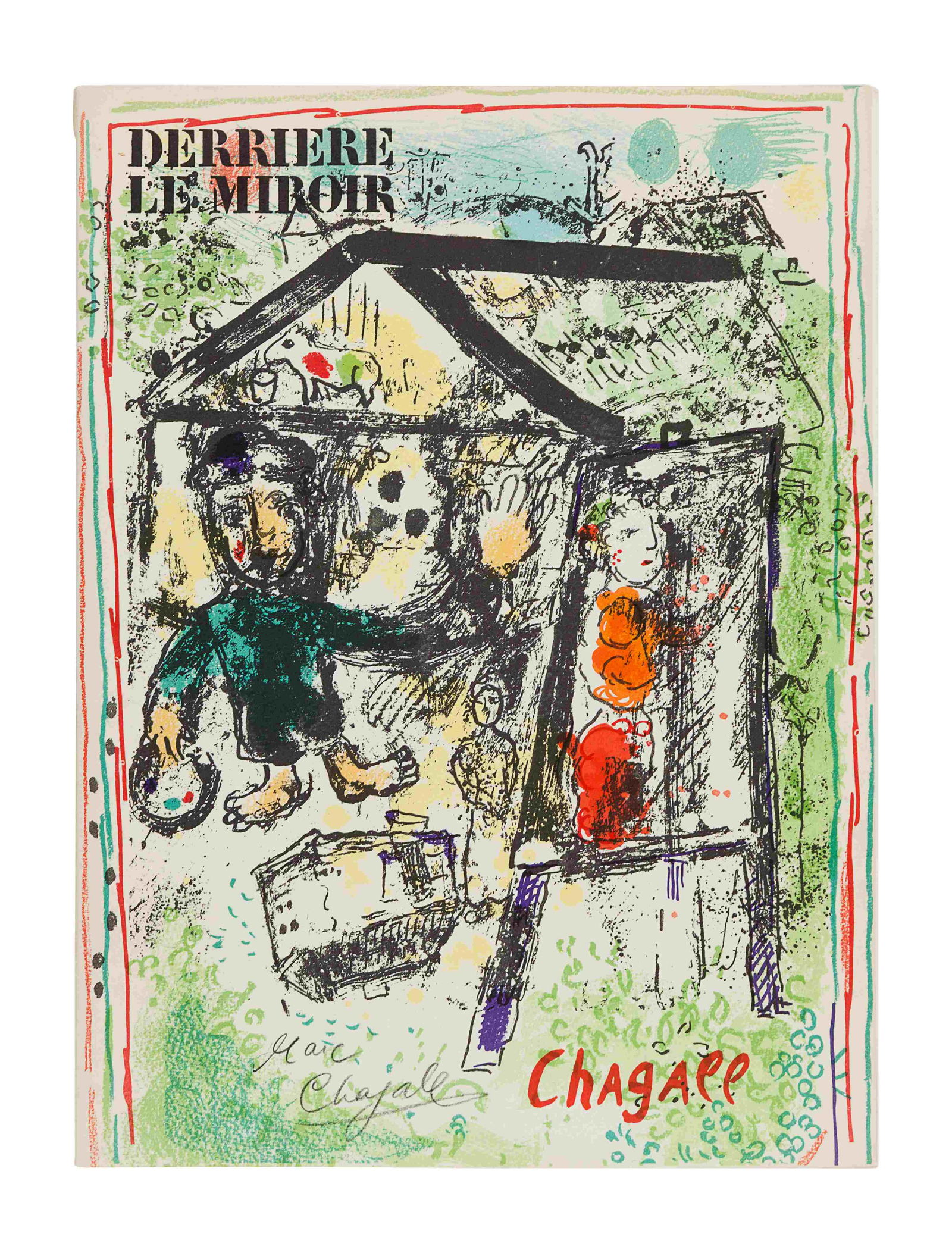 [DERRIERE LE MIROIR - CHAGALL]. Derriere Le Miroir. No. (1 of 4)