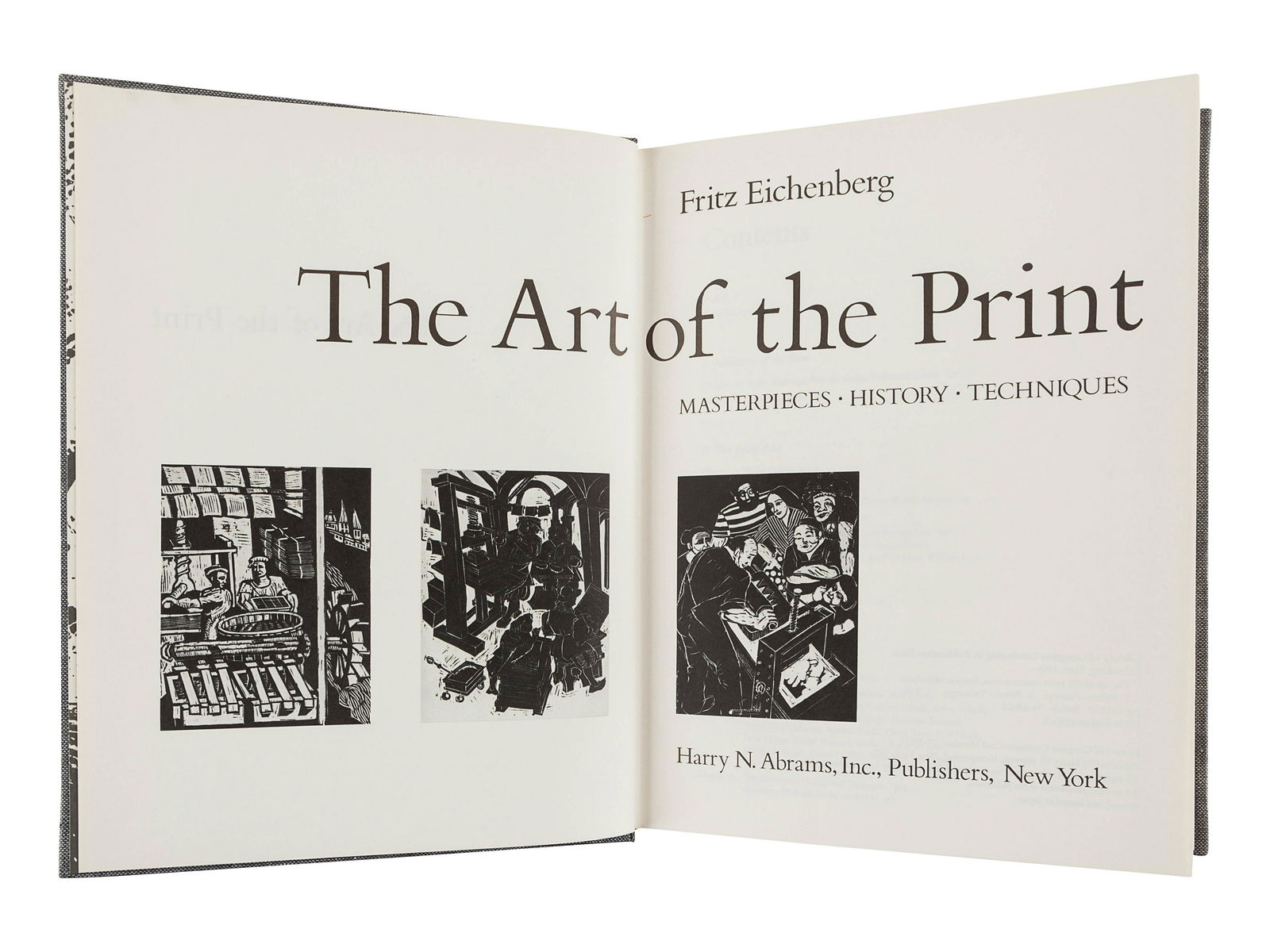EICHENBERG, Fritz (1901-1990). The Art of the Print. (1 of 2)