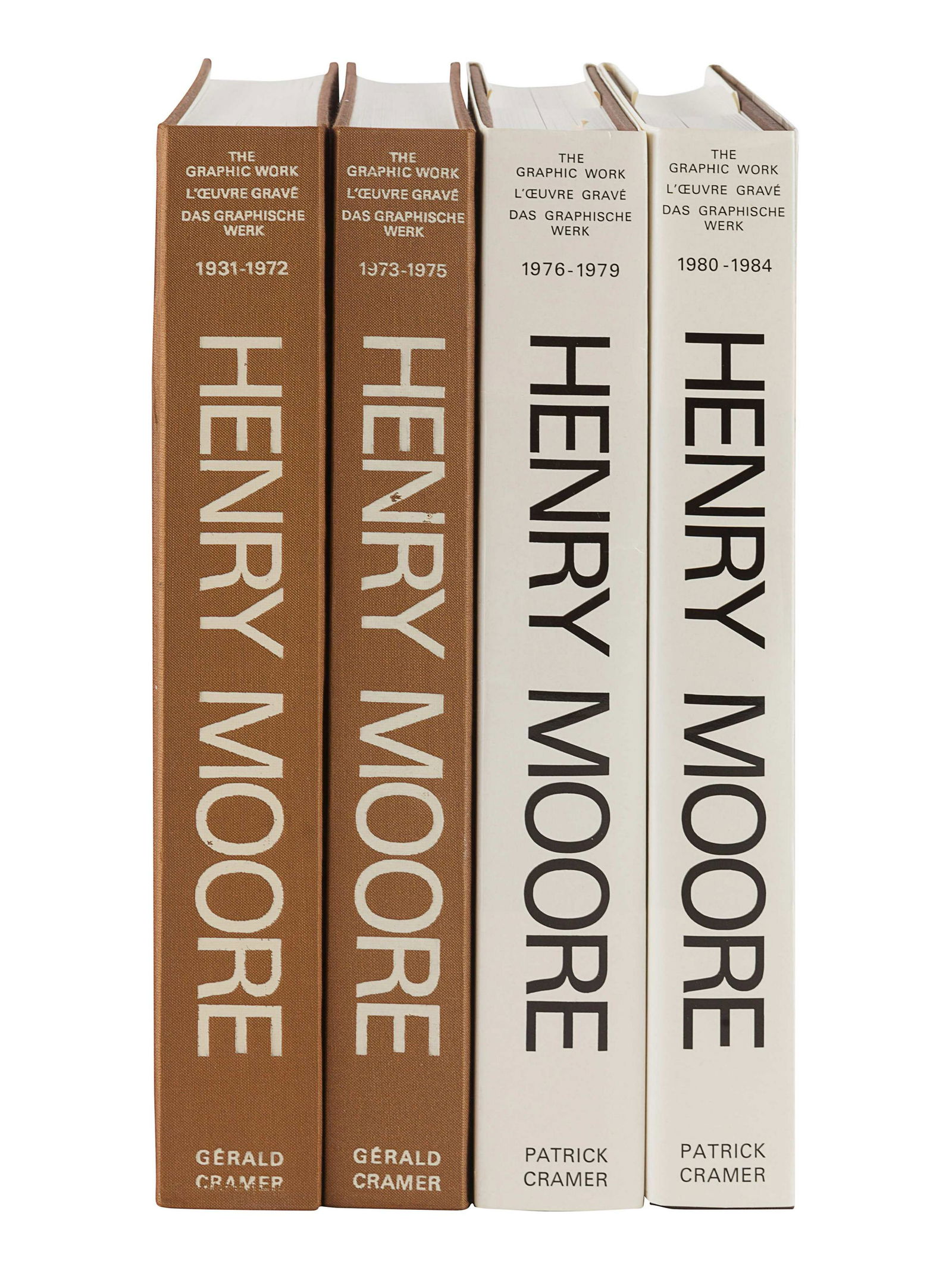 [MOORE, Henry (1898-1986)]. CRAMER, Gerald and Patrick, (1 of 4)