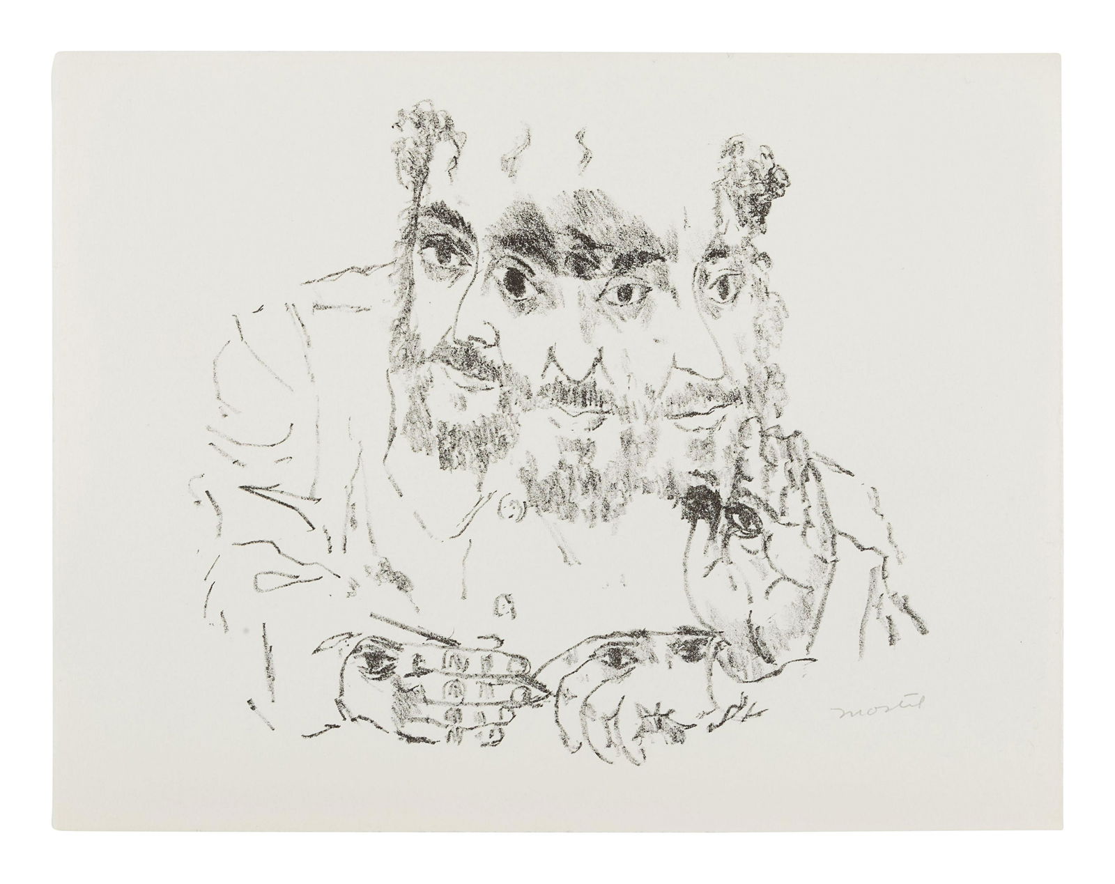 MOSTEL, Zero (1915-1977). Zero by Mostel. New York: (1 of 4)