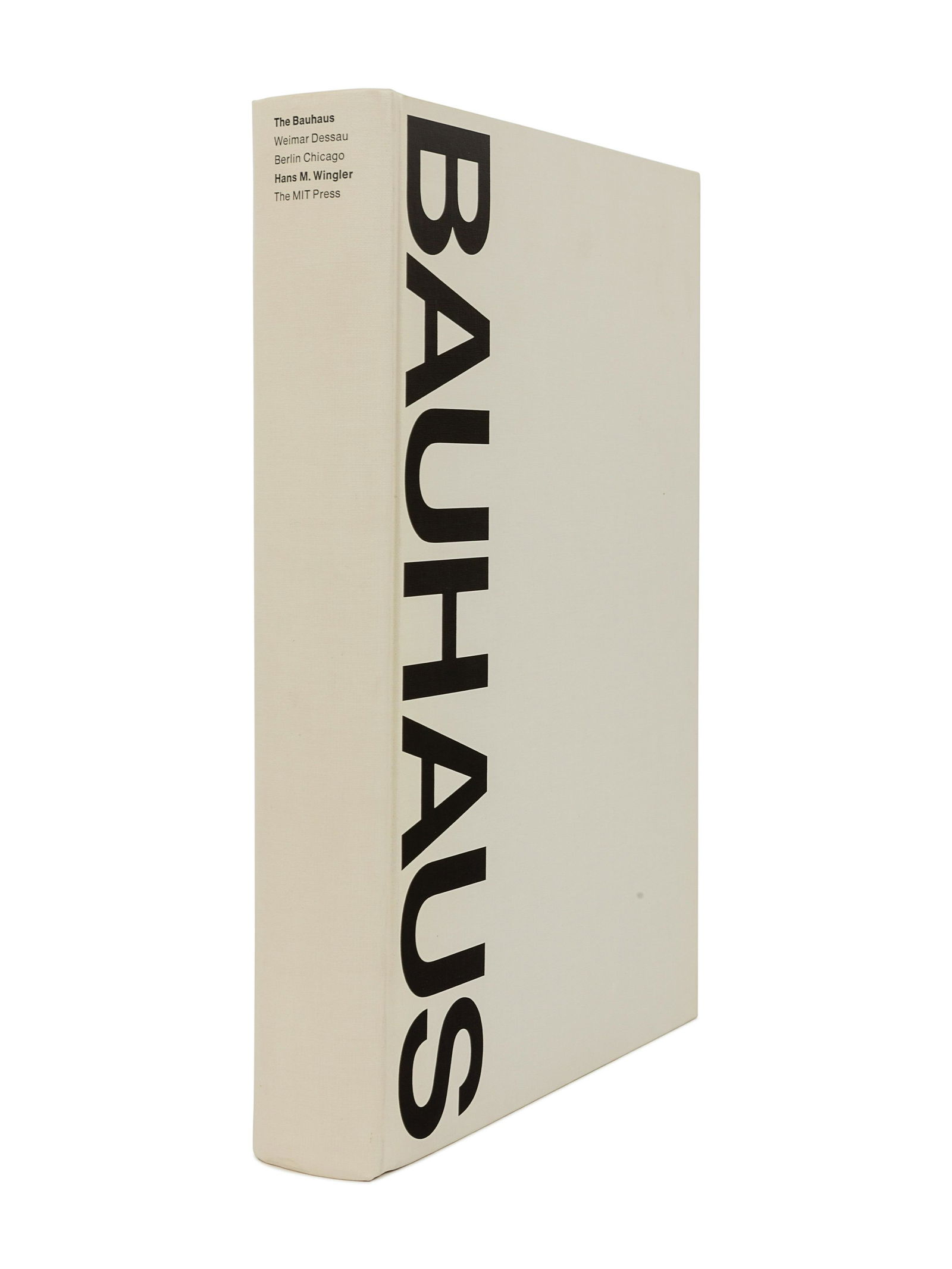 WINGLER, Hans M. (1920-1984). The Bauhaus: Weimar, (1 of 4)