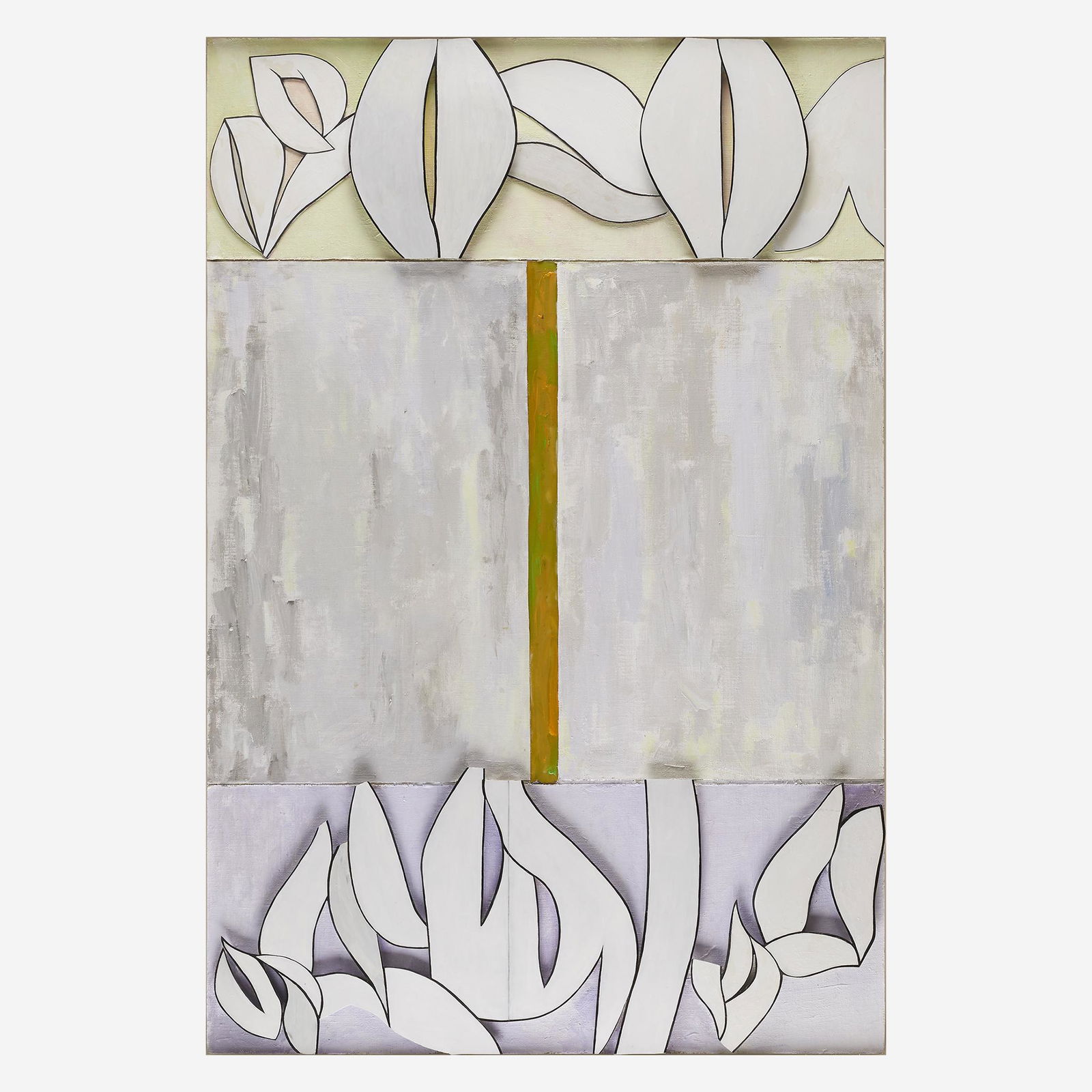 Judith Rothschild (American, 1921-1993), , Neruda VI: Judith Rothschild (American, 1921-1993)Neruda VISigned and titled verso, aluminum, acrylic, collage and oil on canvas over fiberglass panel.Executed in 1990.60 x 40 x 5/8 in. (152.4 x 101.6 x 1.6cm)PR