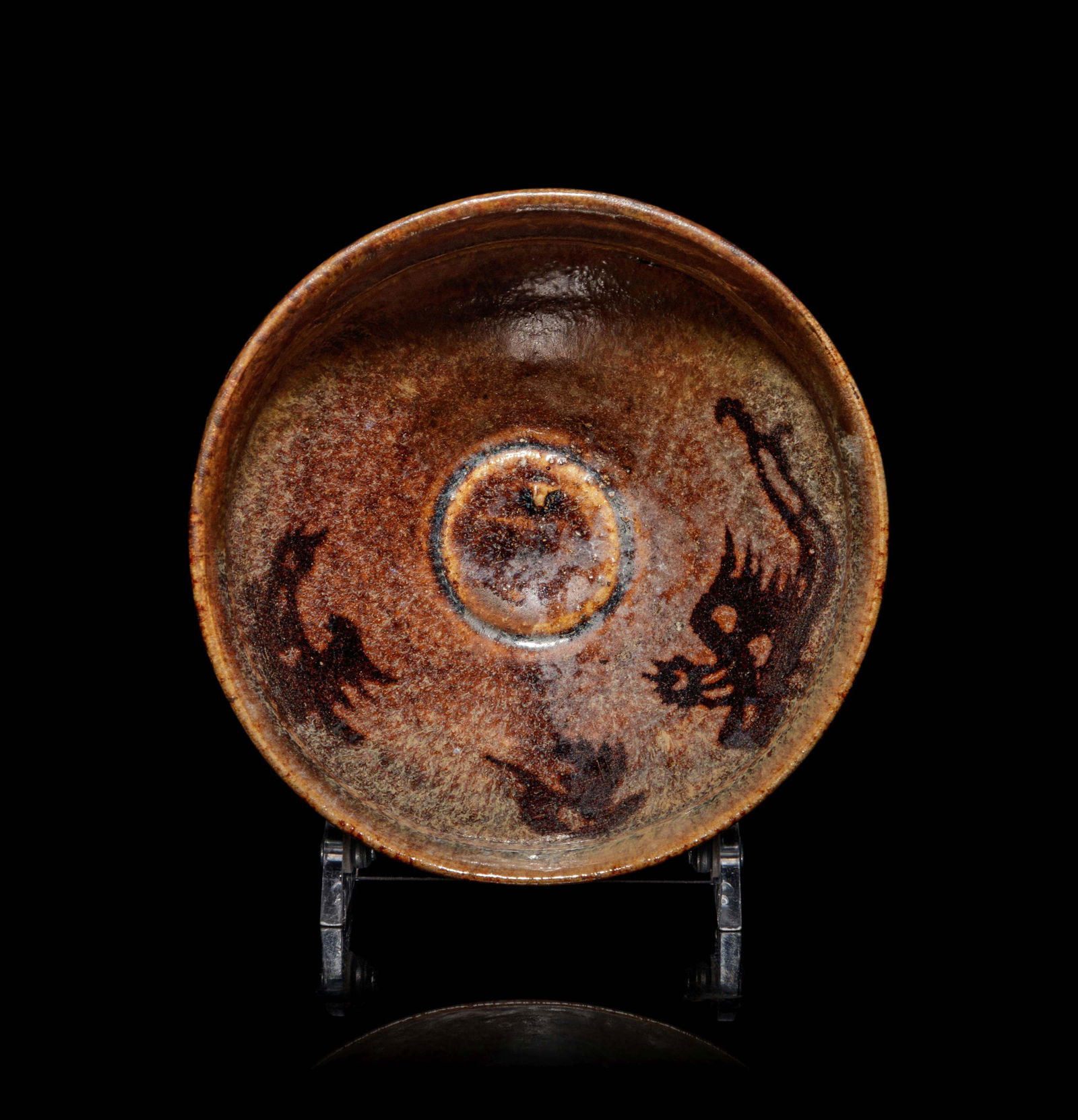 A Chinese Jizhou  'Papercut' Tea Bowl (1 of 2)