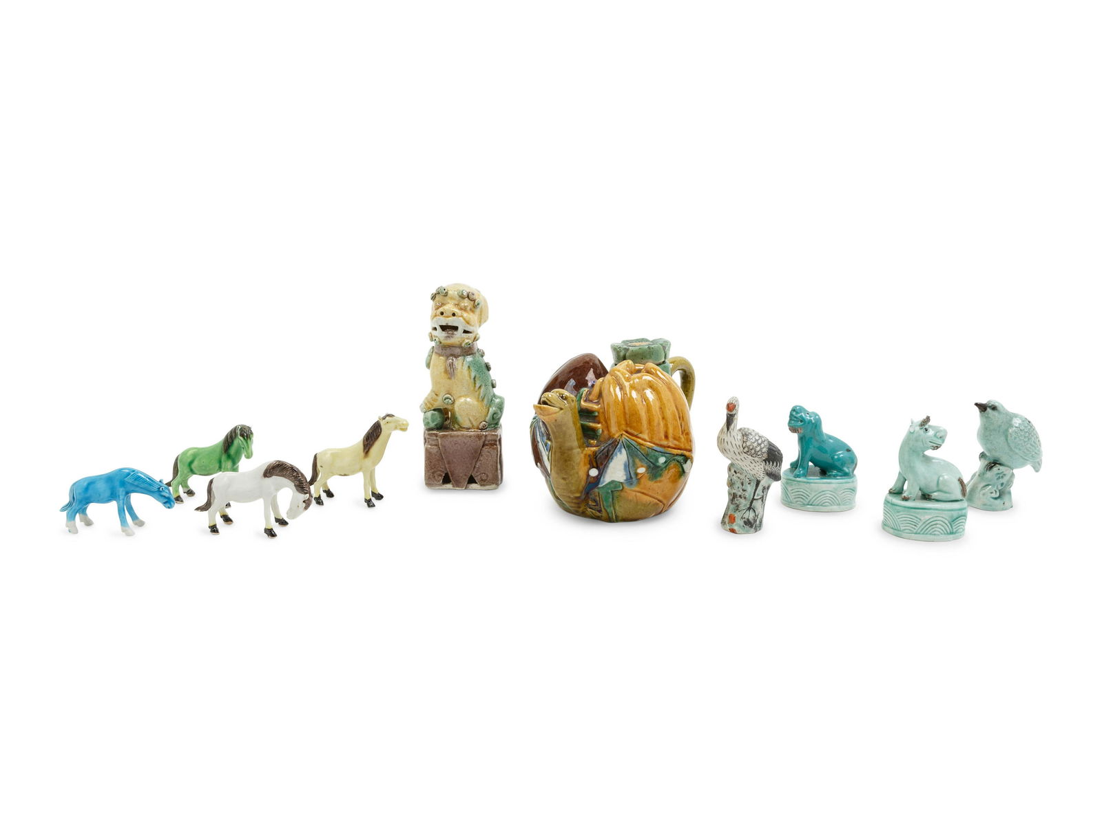 Ten Chinese Porcelain 'Animal' Articles (1 of 4)
