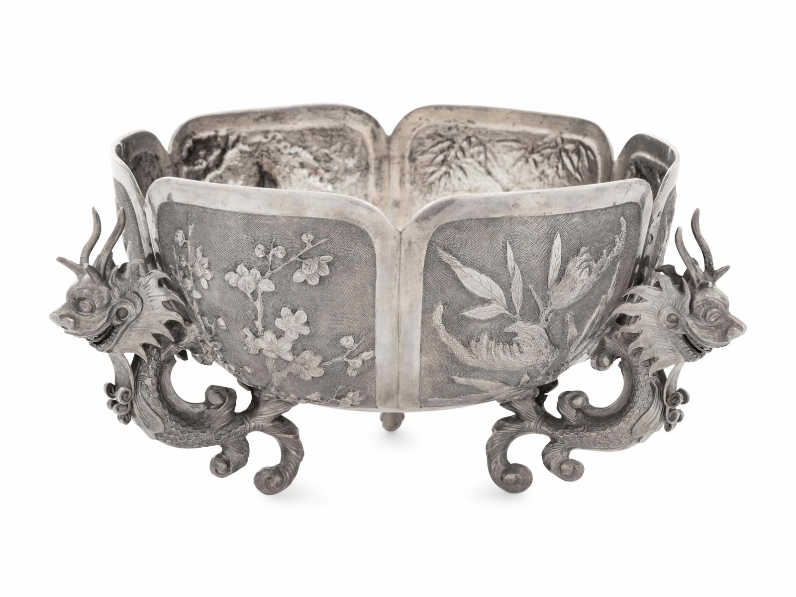 A Chinese Export Silver Bowl (1 of 4)