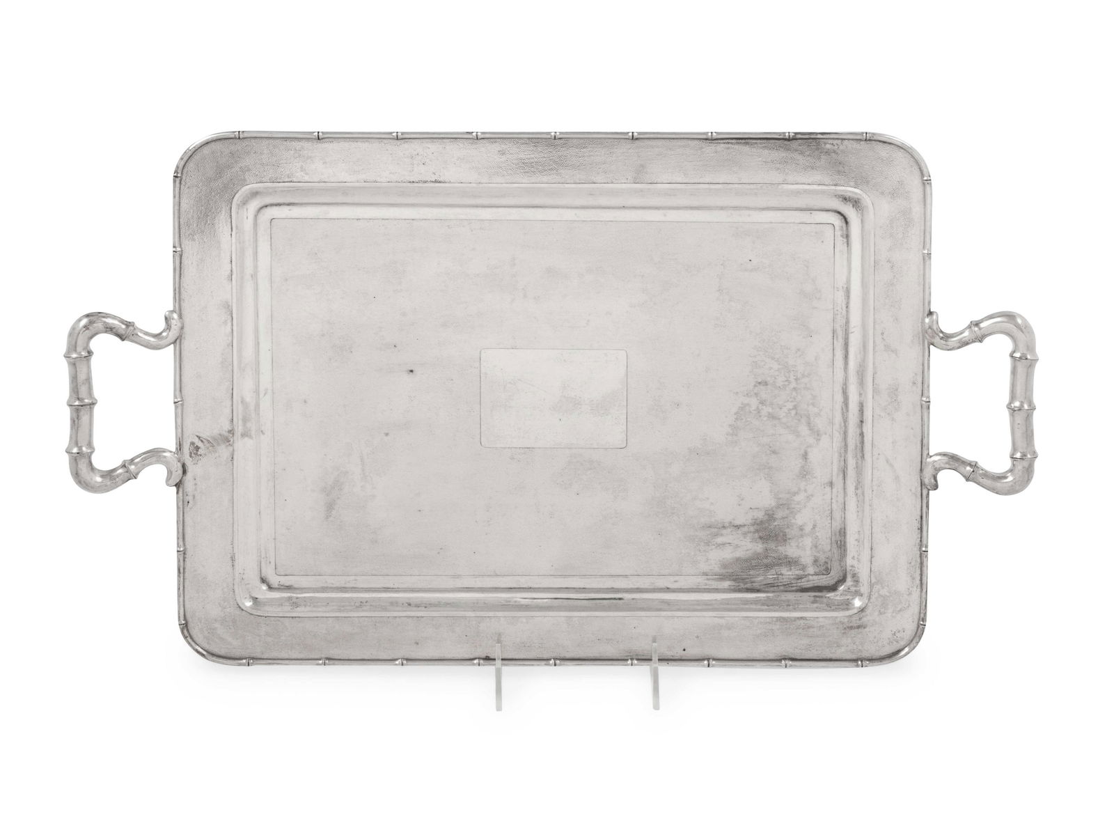 A Chinese Export Silver Platter (1 of 3)