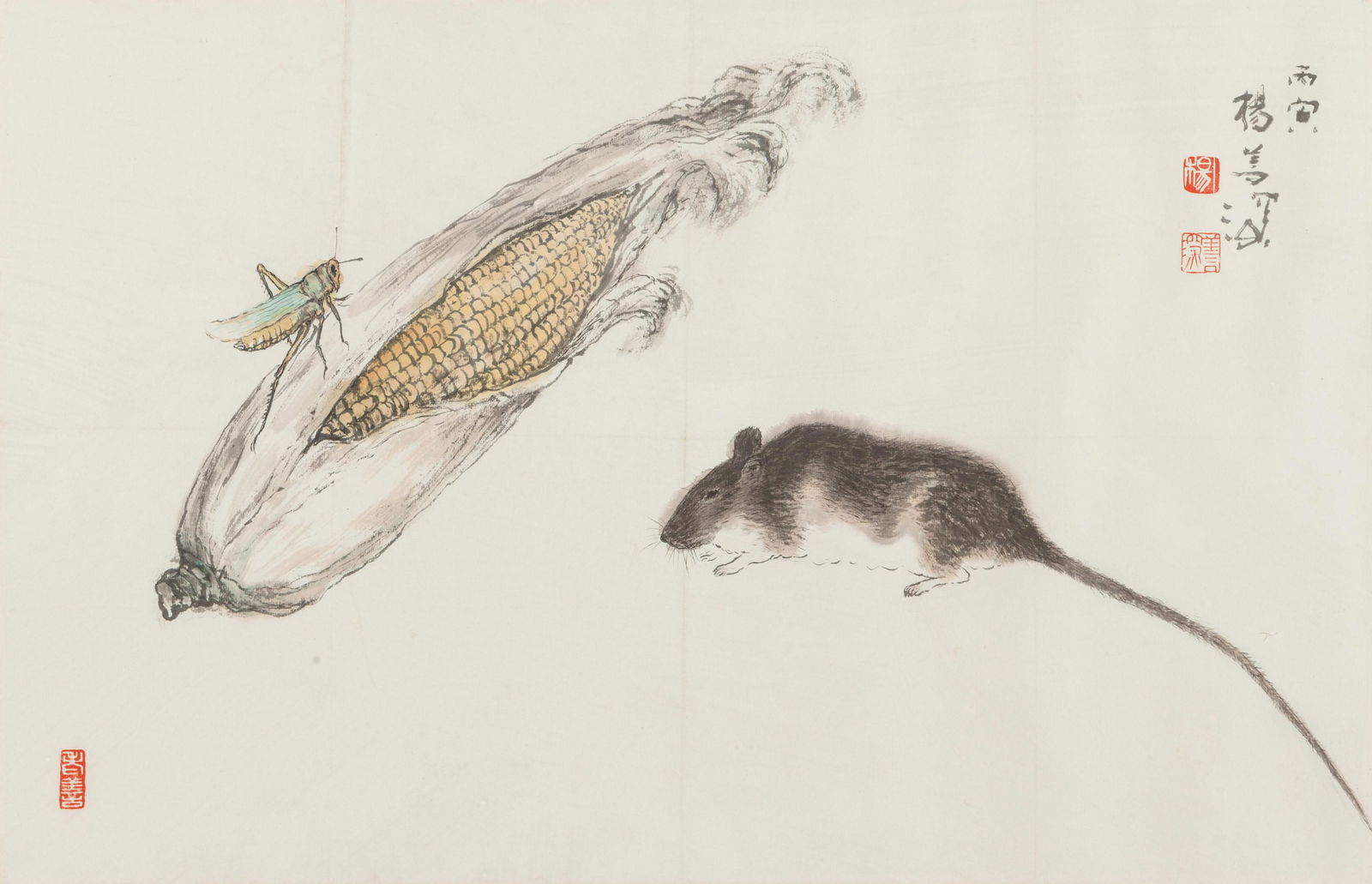 Three Modern Chinese Paintings (1 of 12)