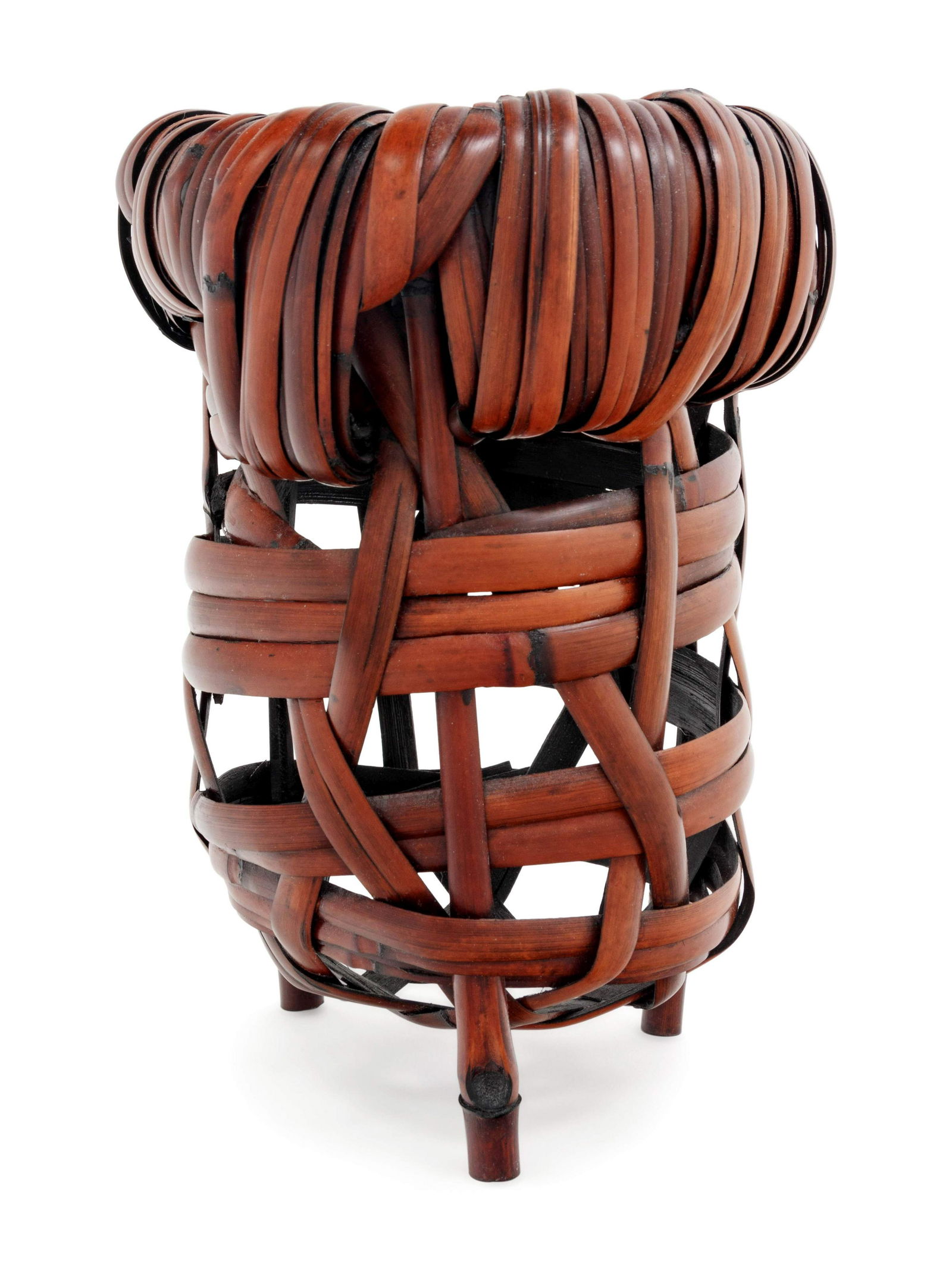 Fujinuma Noboru: Fujinuma Noboru (Japanese, b. 1945) Dragonfly, 2003 Nemagari Ara-ami and makibuchi Height 8 3/4 x width 6 in., 22.23 x 15.24 cm.