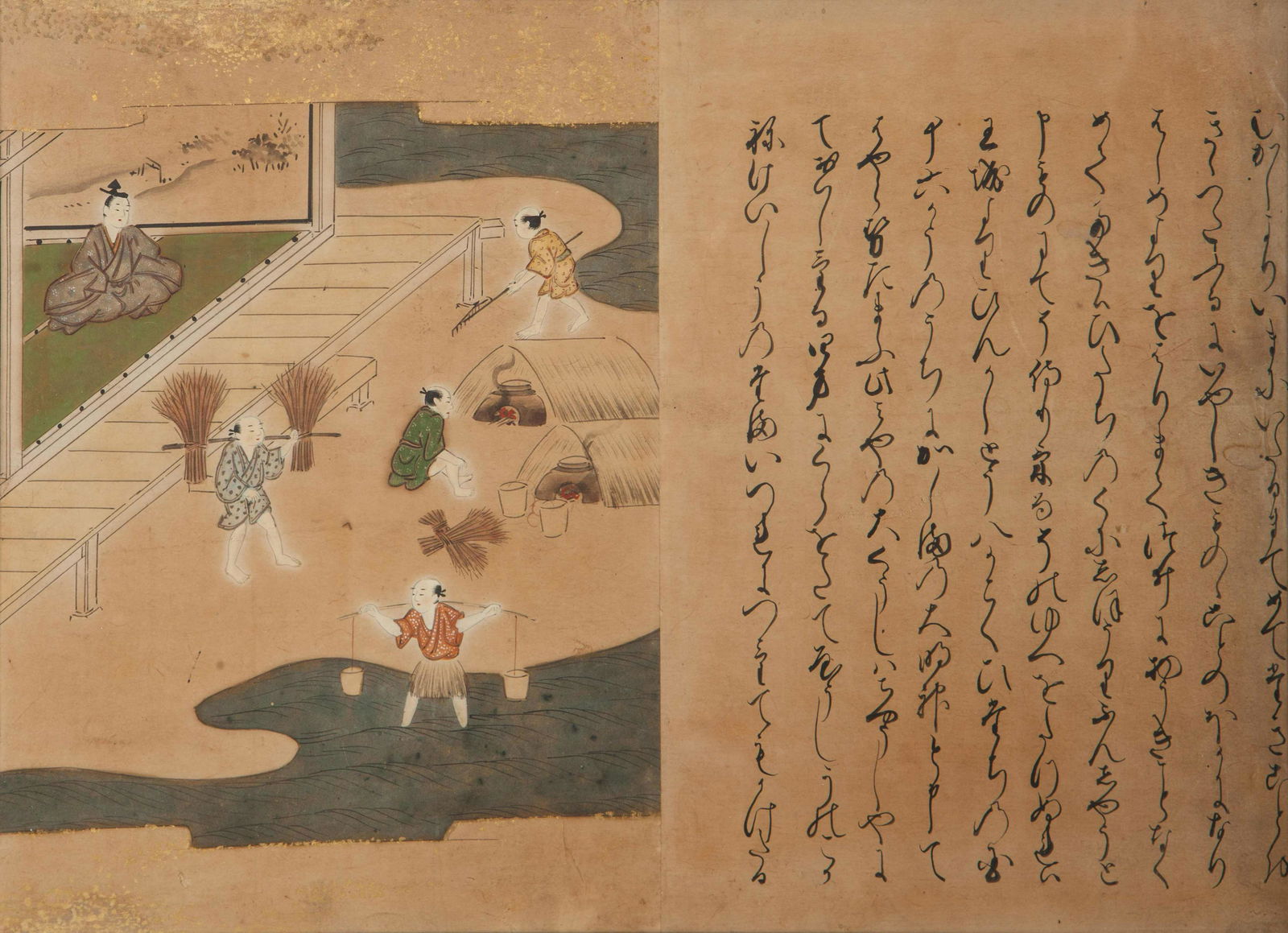 Two Japanese  Nara-e-hon  Prints (1 of 6)