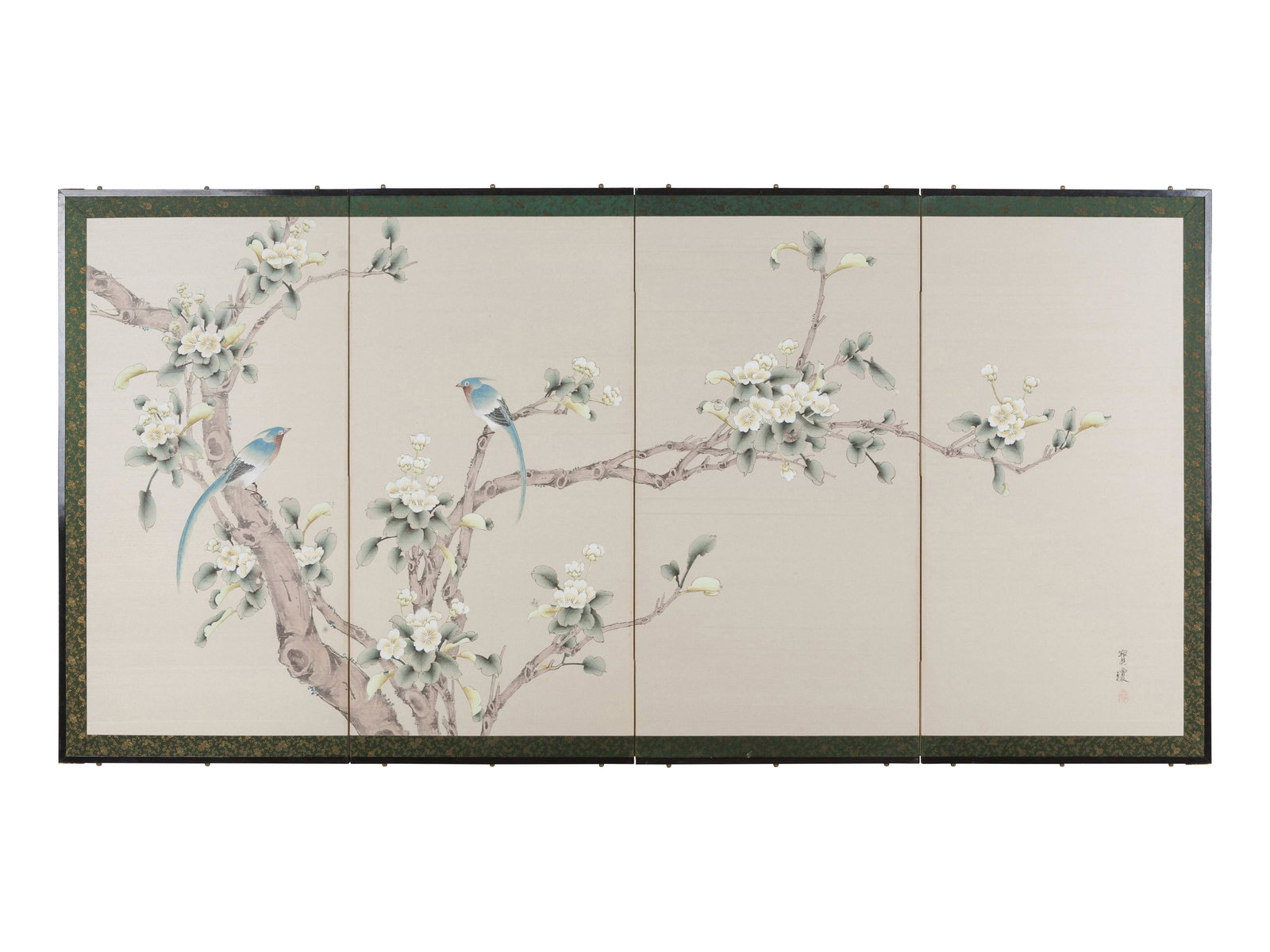 A Japanese Four-Panel Screen (1 of 4)